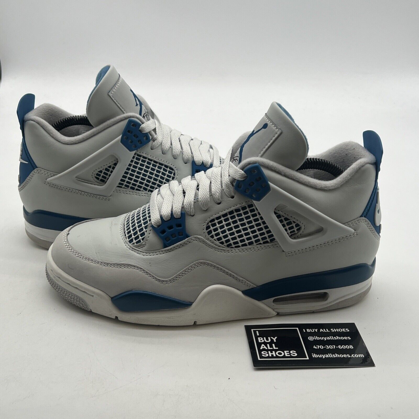 Size 8 - Air Jordan 4 Retro 2024 Military Blue (FV5029-141)