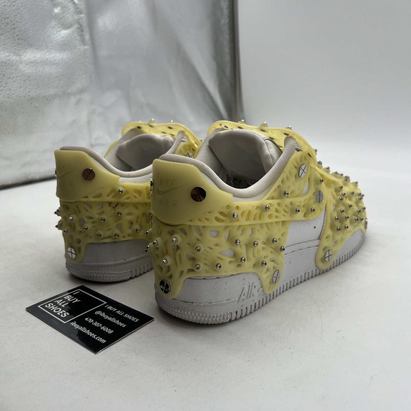 Size 8.5 - Swarovski x Nike Air Force 1 LXX White W (CV7668-100)