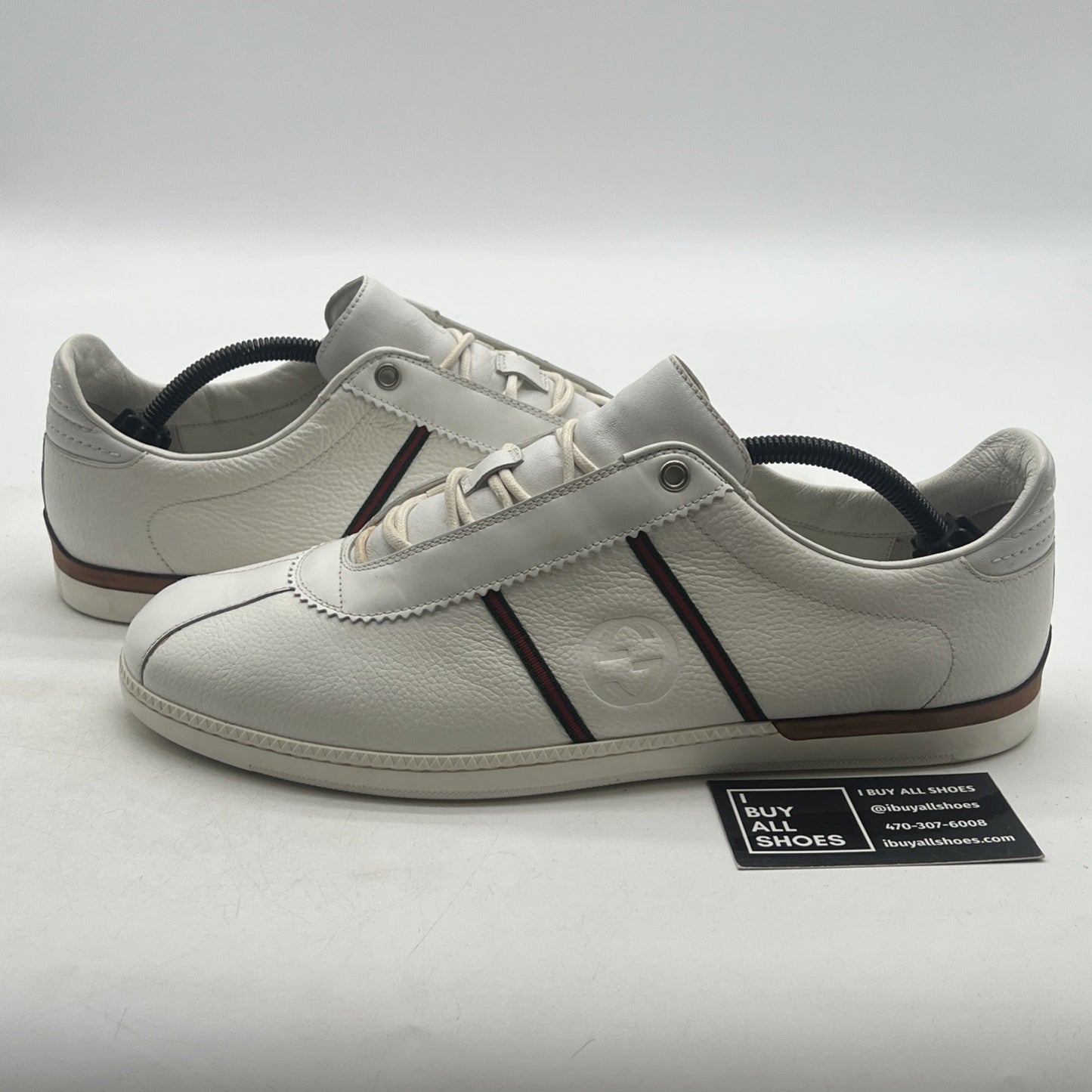 Size 10.5G - Gucci GG Logo White Men’s sneakers