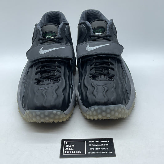Size 13 - Nike Air Zoom Turf Jet 97 Packers 2013 Grey Black (554989-001)