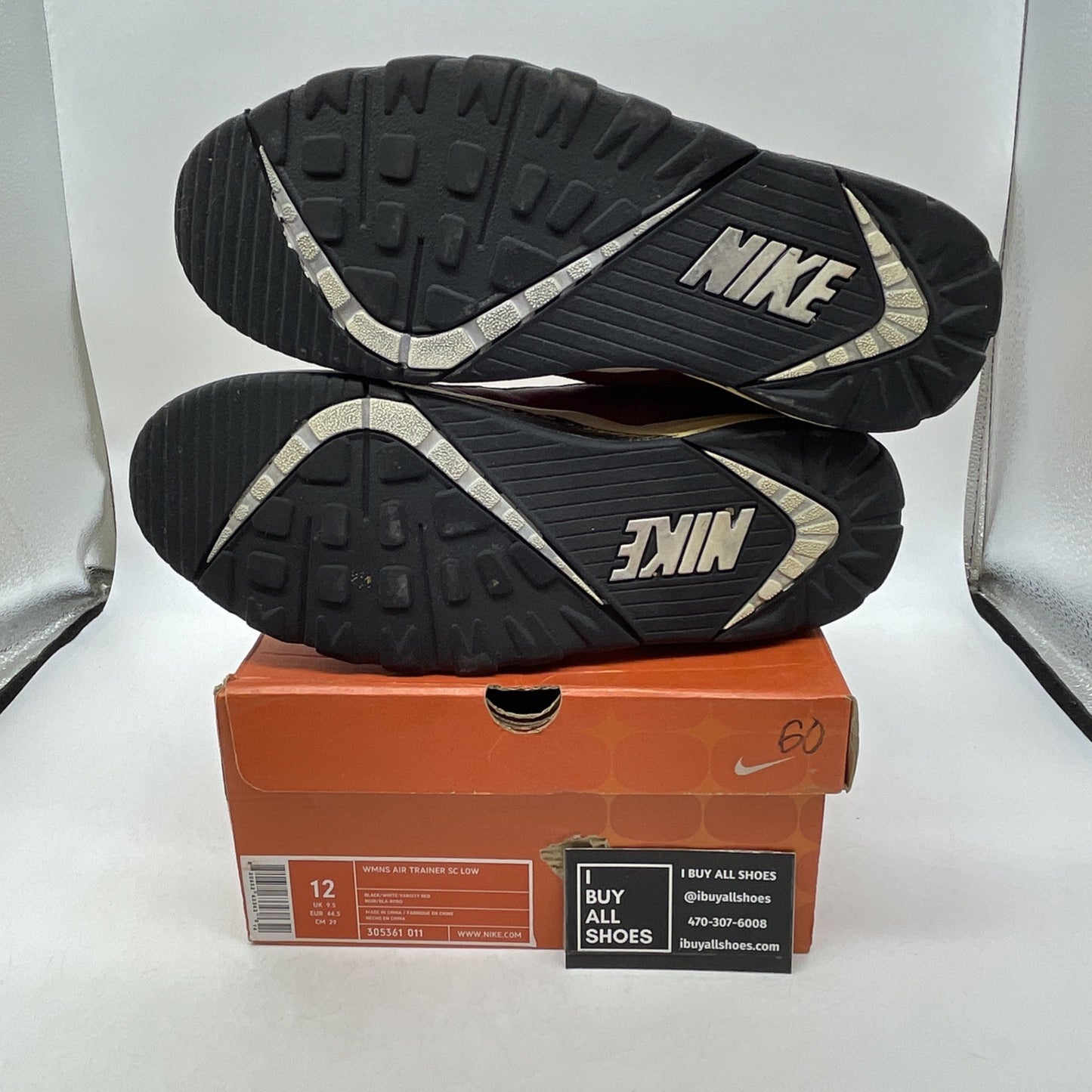 Size 12 - Nike Air Trainer SC High Bo Jackson (302346-070)