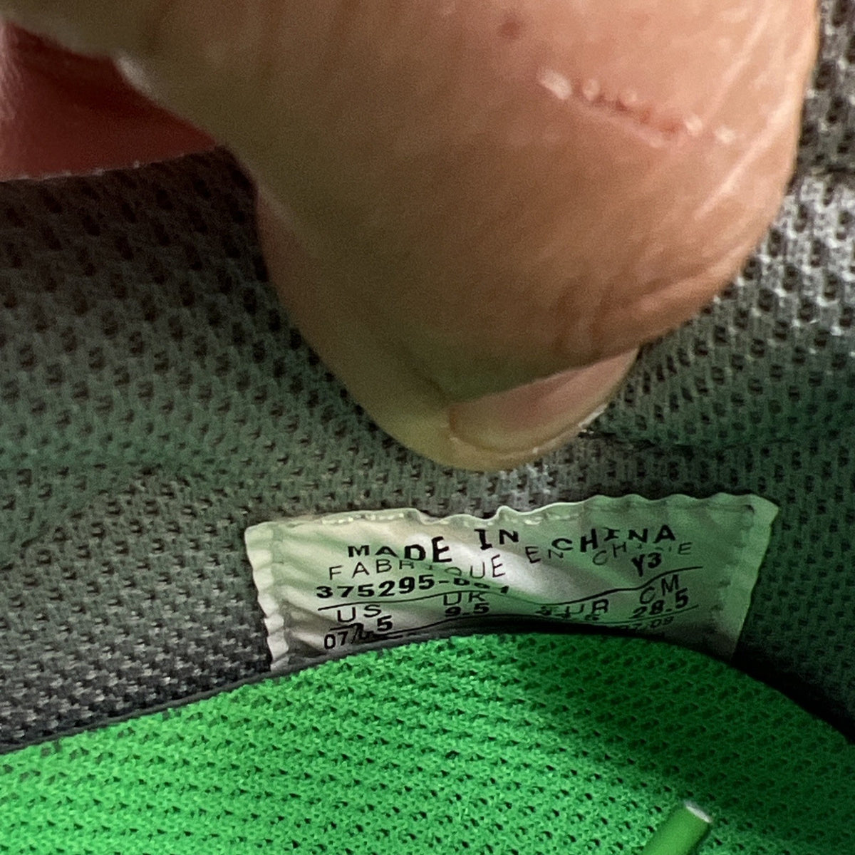 Size 10.5 - Nike Air Maxim 1+ Trainer Nd Gray (375295-001)