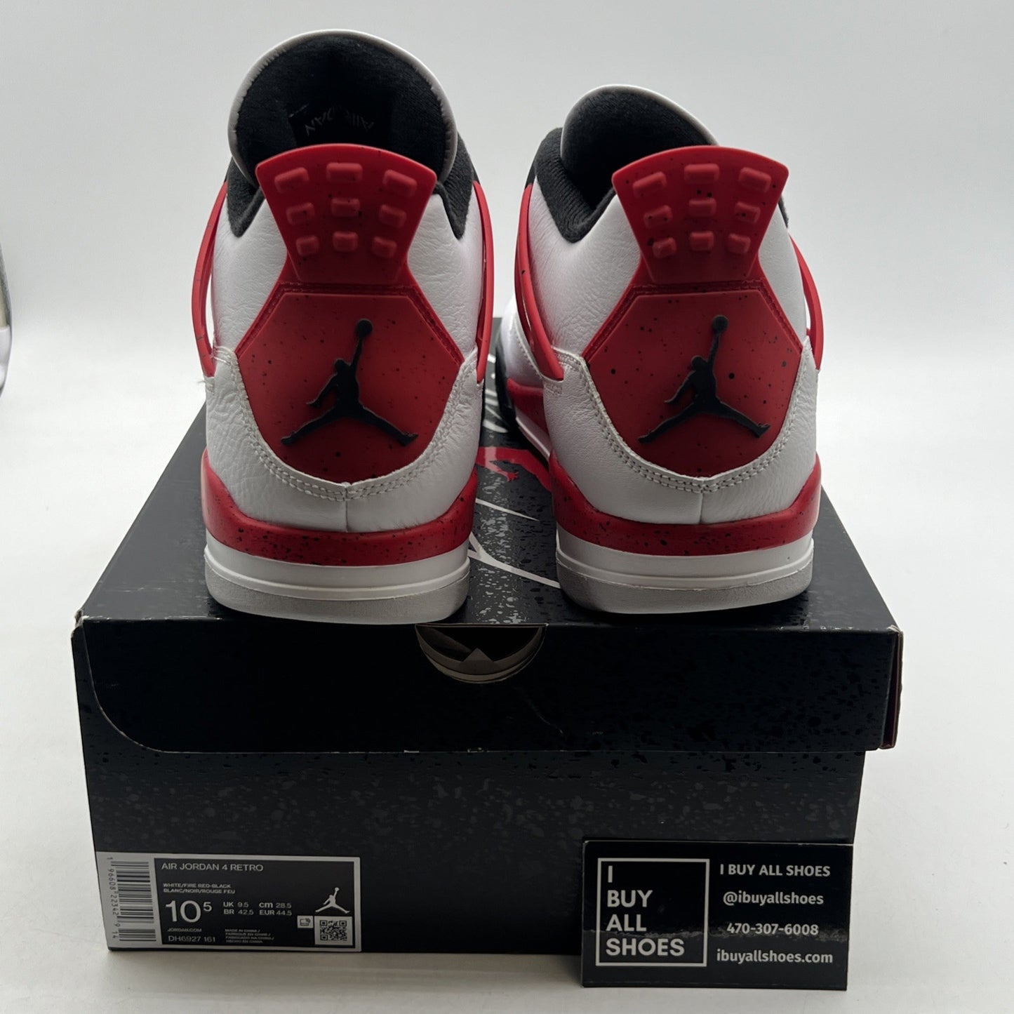 Size 10.5 - Air Jordan 4 Retro Mid Red Cement (DH6927-161)