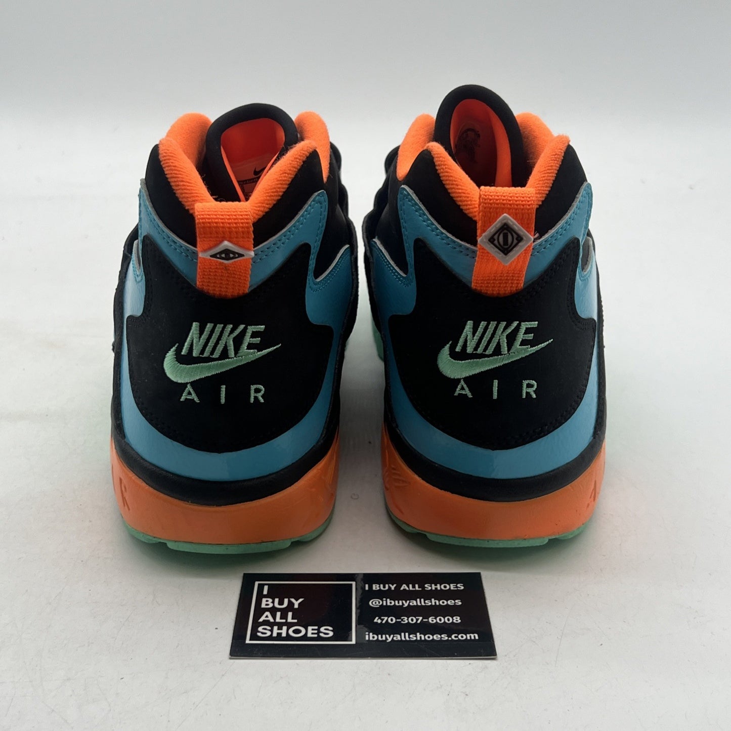 Size 13 - Nike Air Diamond Turf Black Total Orange (309434-010)