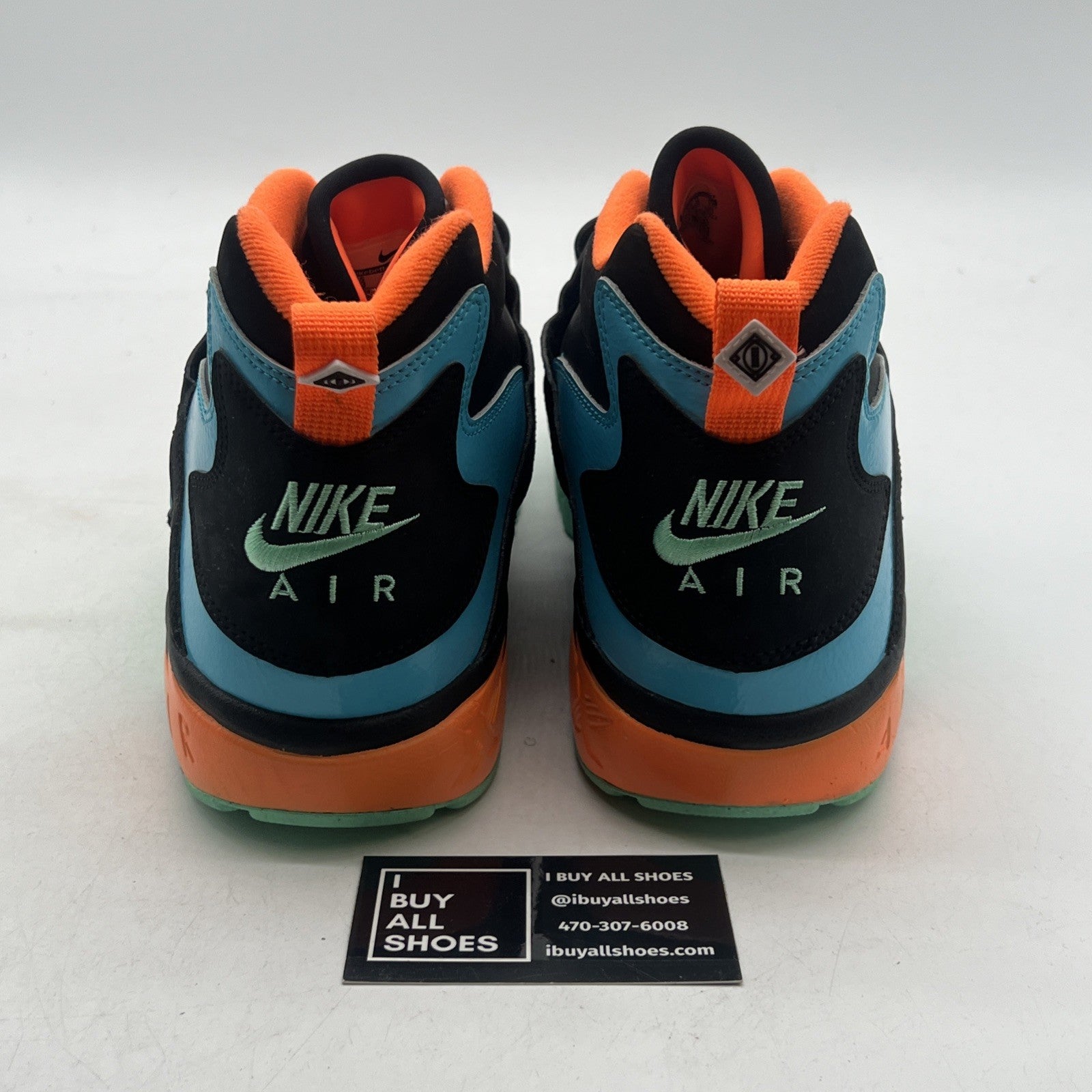 Size 13 - Nike Air Diamond Turf Black Total Orange (309434-010)