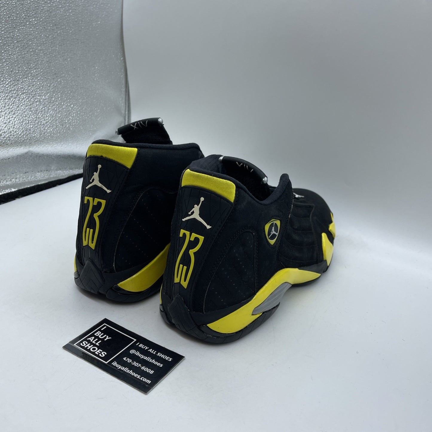Size 11.5 - Air Jordan 14 Retro Thunder (487471-070)