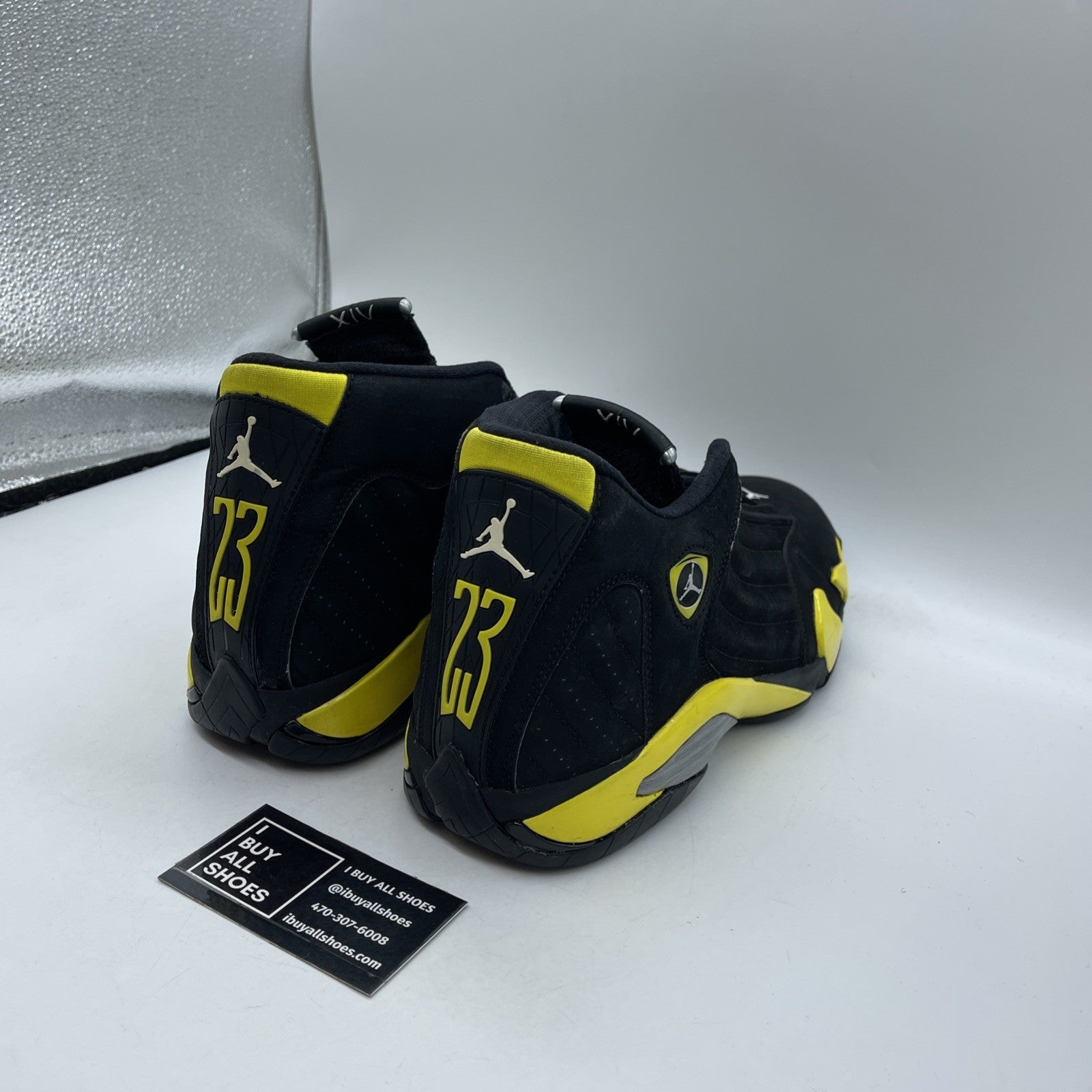 Size 11.5 - Air Jordan 14 Retro Thunder (487471-070)