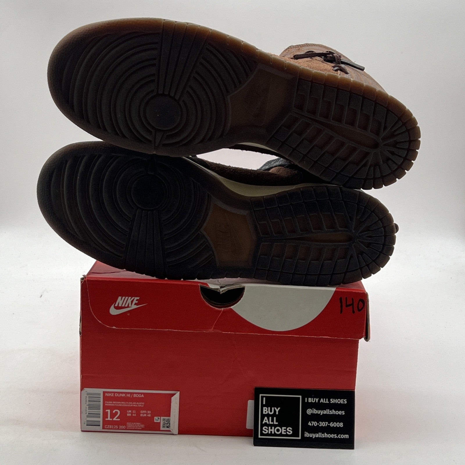 Size 12 - Nike Bodega x Dunk High Legend (CZ8125-200)