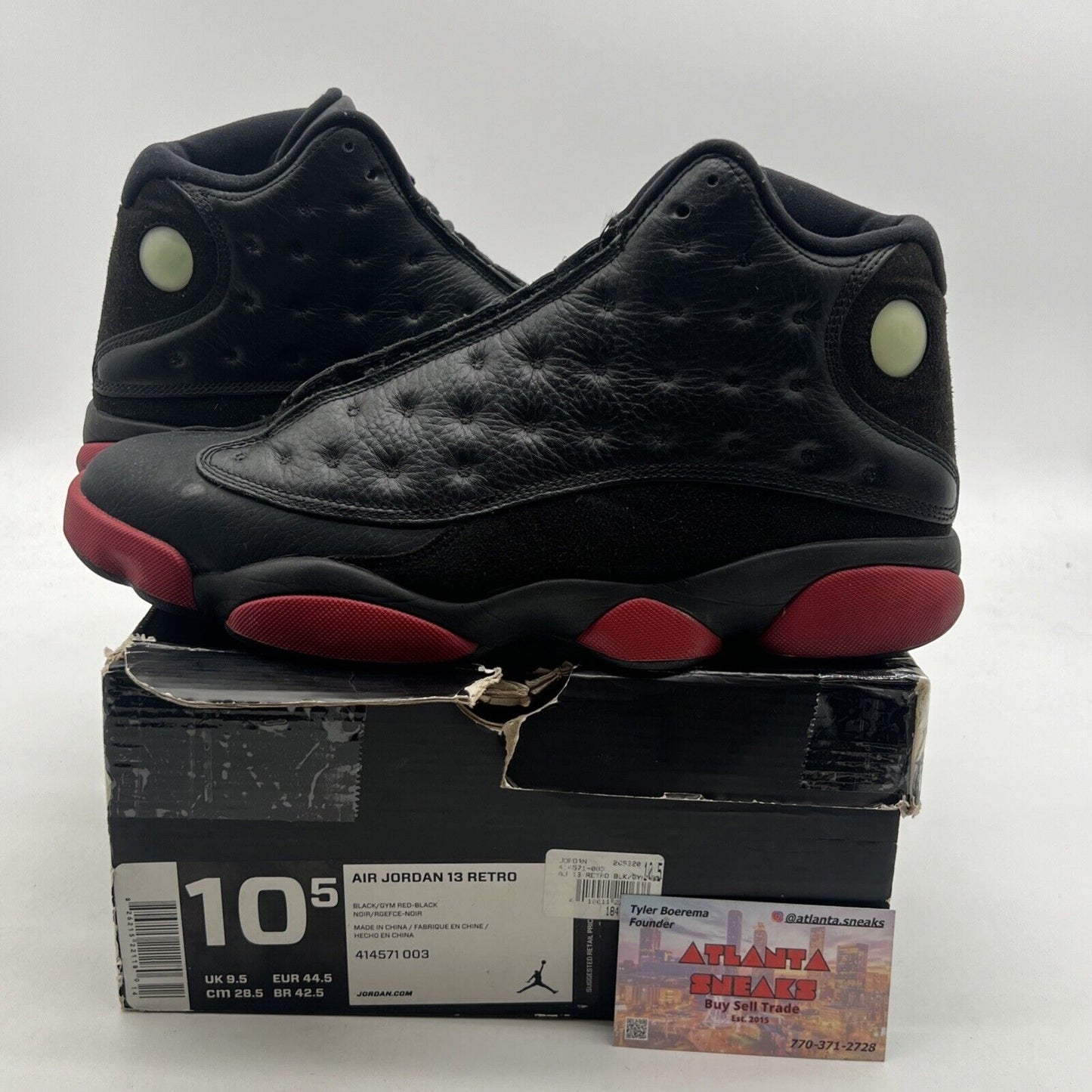 Size 10.5 - Air Jordan 13 Retro Dirty Bred (414571-003)