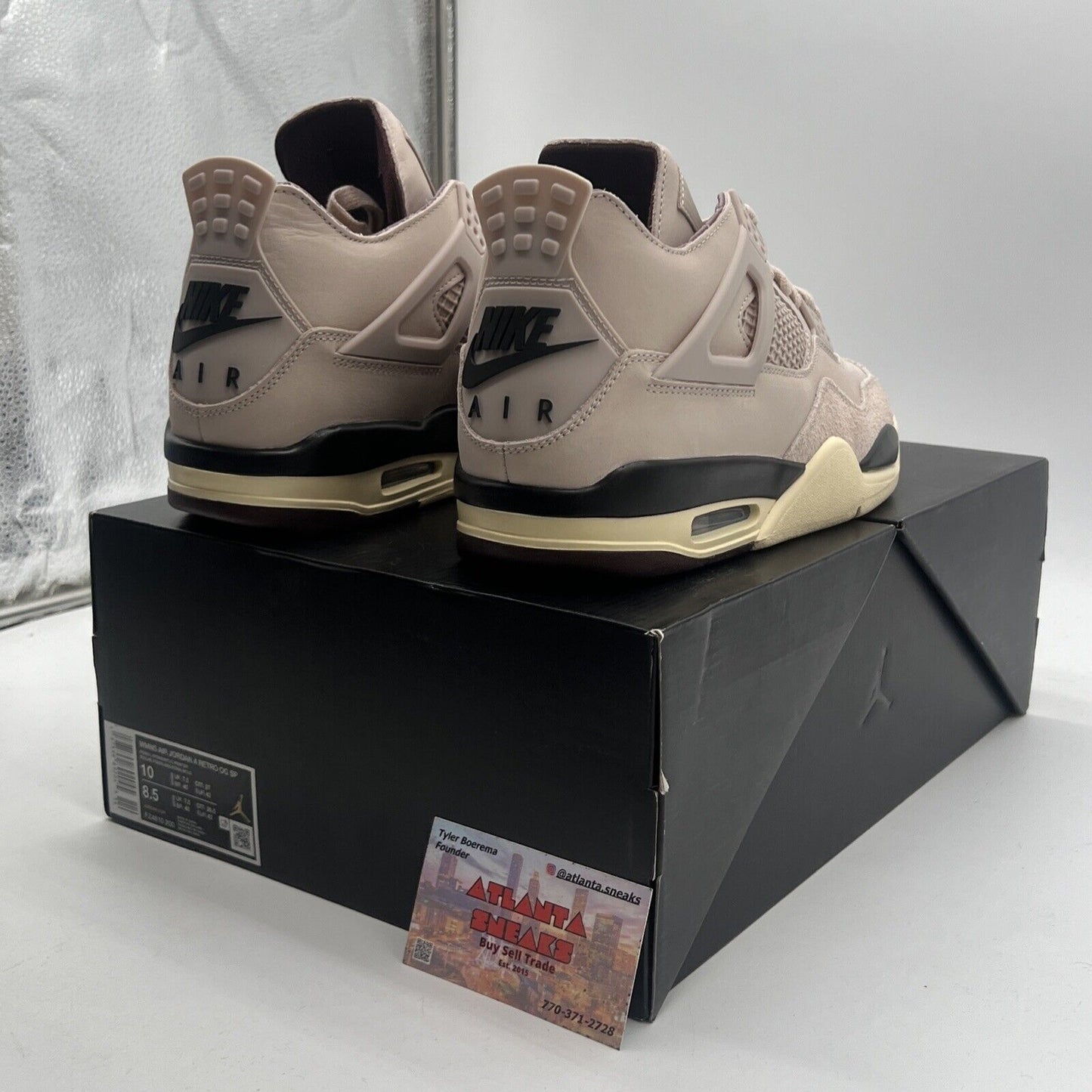 Size 10W - A Ma Maniére x Air Jordan 4 Retro While You Were Sleeping FZ4810-200