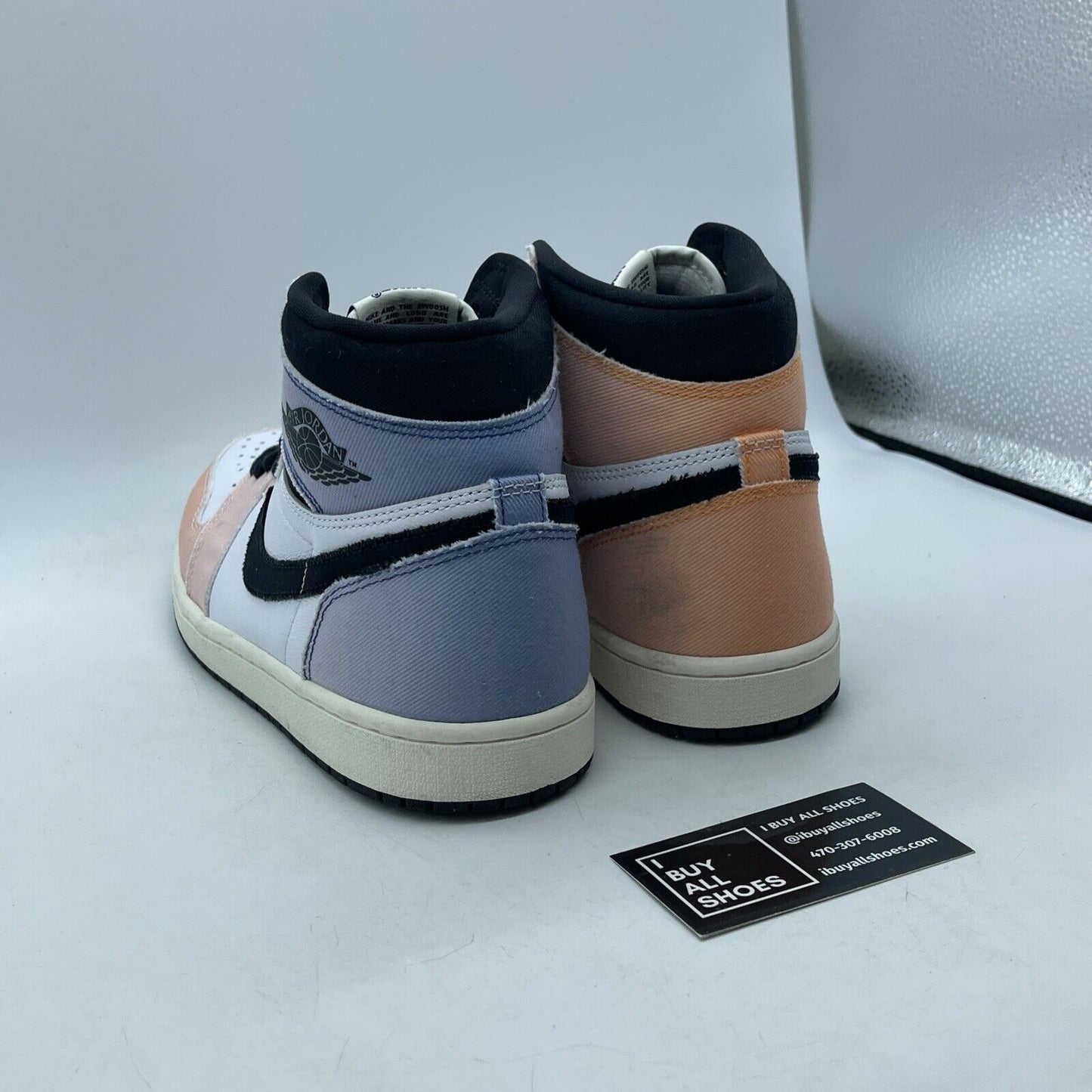Size 10 - Air Jordan 1 Retro OG High Skyline Pink Purple Suede (DX0054-805)