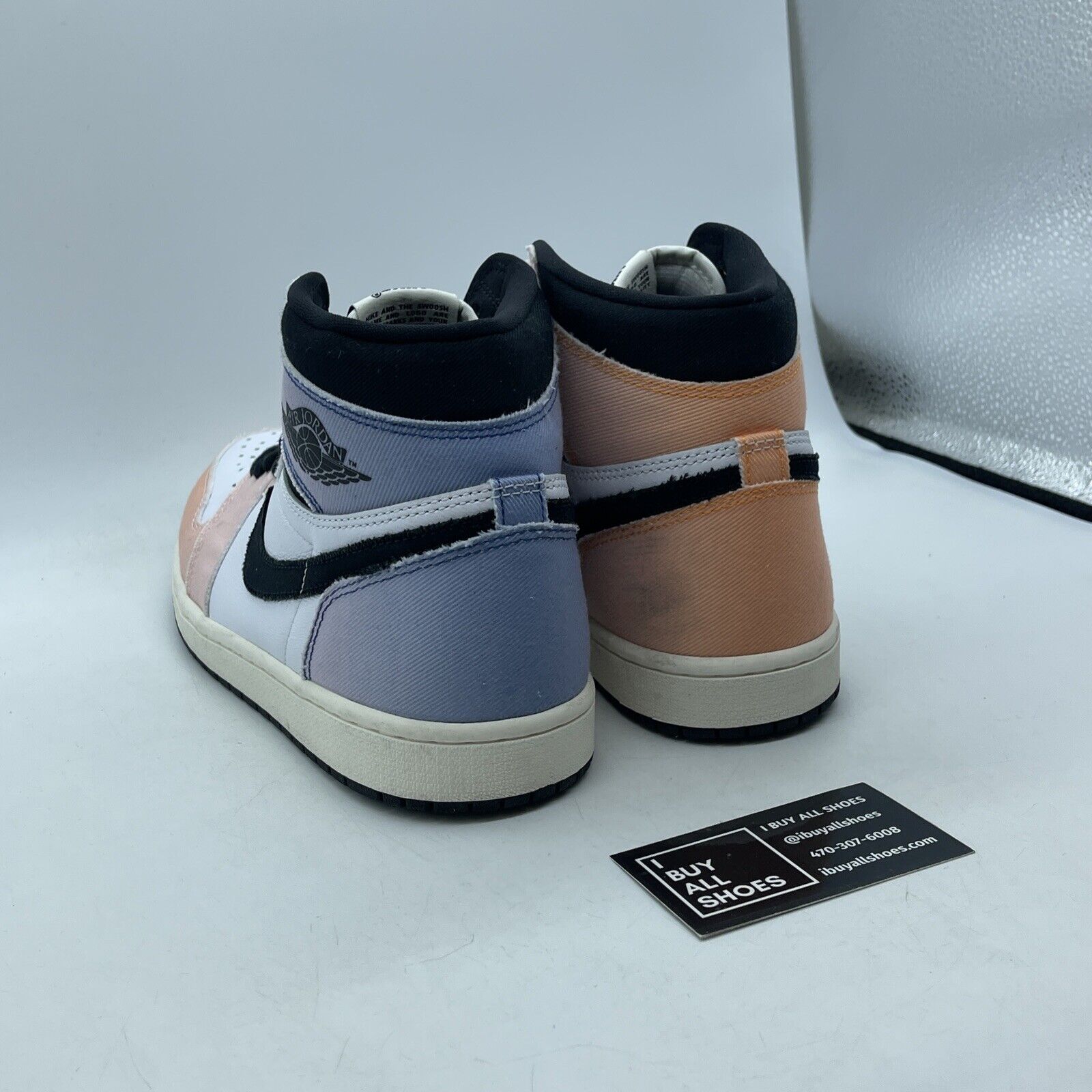 Size 10 - Air Jordan 1 Retro OG High Skyline Pink Purple Suede (DX0054-805)