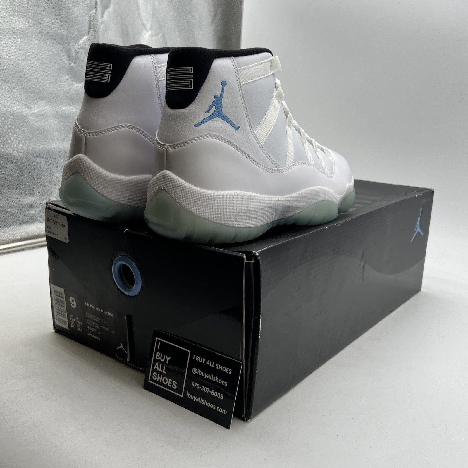 Size 9 - Air Jordan 11 Retro High Legend Blue (378037-117)