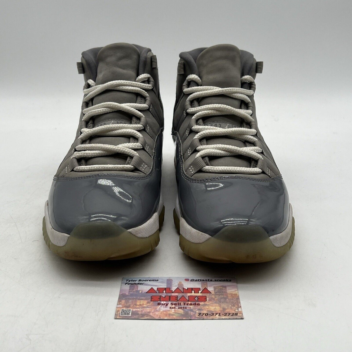 Size 10.5 - Jordan 11 Retro High Cool Grey White (CT8012-005)