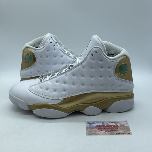 Size 11 - Air Jordan 13 Retro Defining Moments White Gold Leather (414571-135)