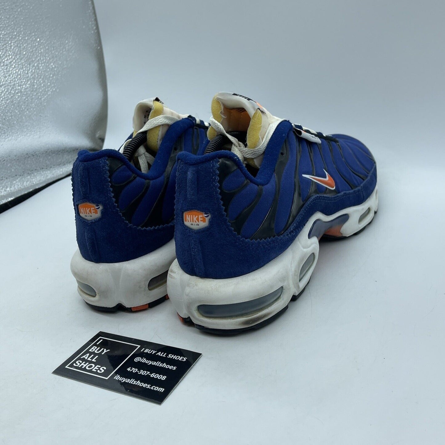 Size 12 - Nike Air Max Running Club Deep Royal Blue black Suede   (DC9332-001)