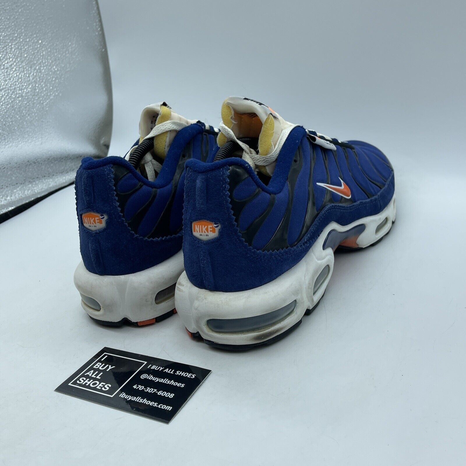 Size 12 - Nike Air Max Running Club Deep Royal Blue black Suede   (DC9332-001)