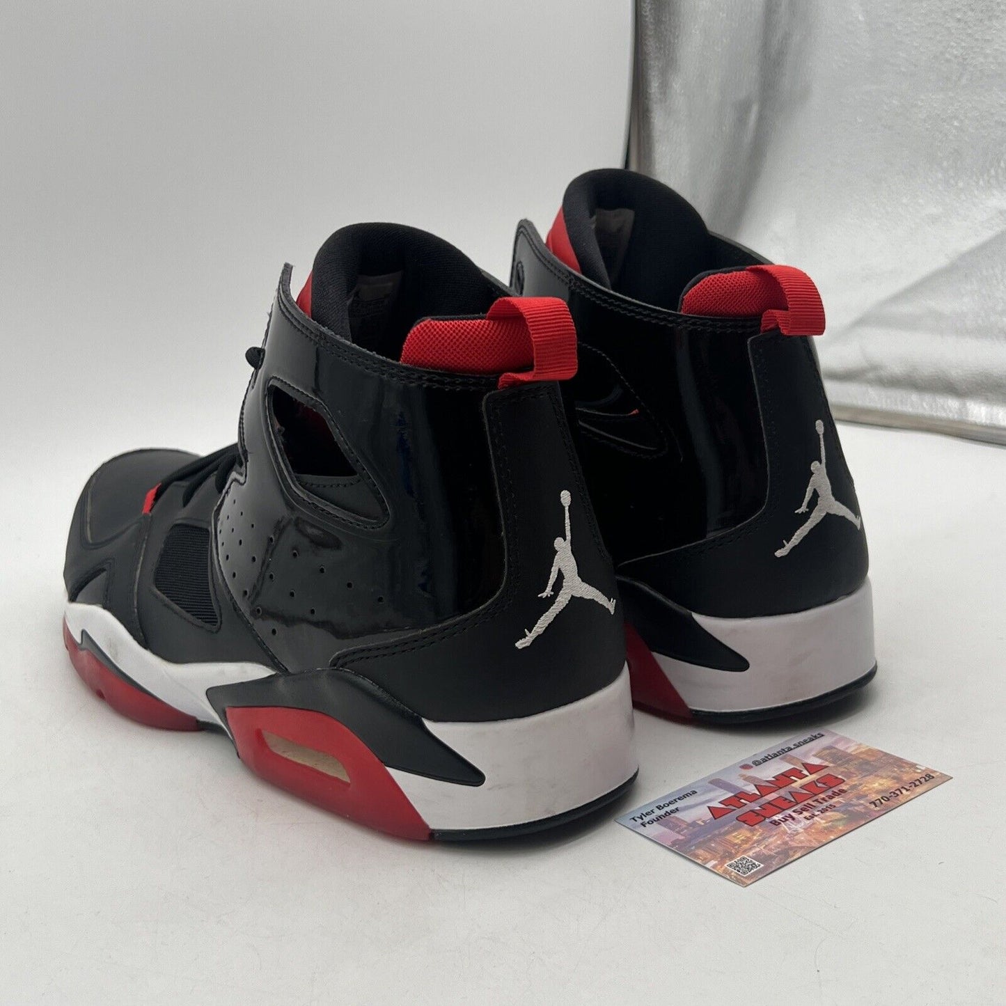 Size 13 - Jordan Flight Club 91 Bred (DC7329-006)Red & Black White Leather