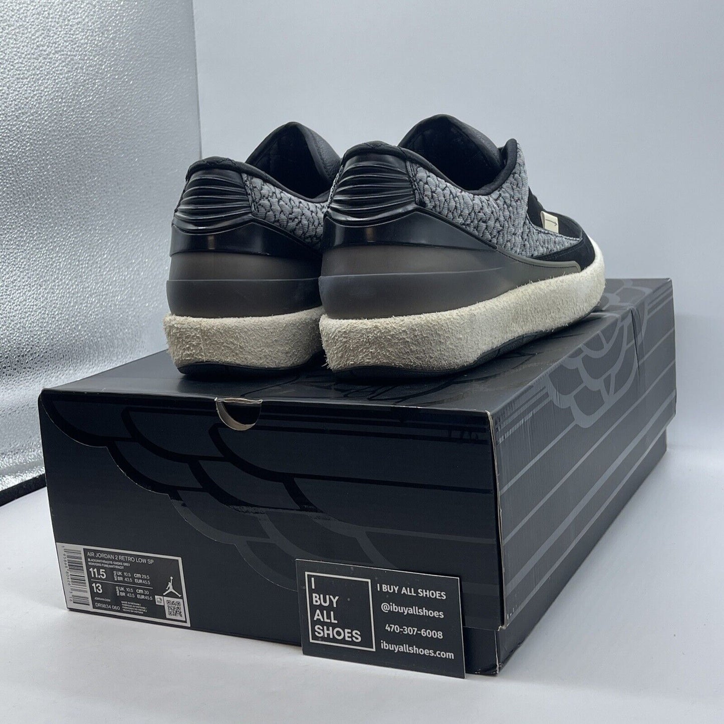 Size 11.5 - Air Jordan 2 Retro SP Low Responsibility Suede Leather (DR9834-060)