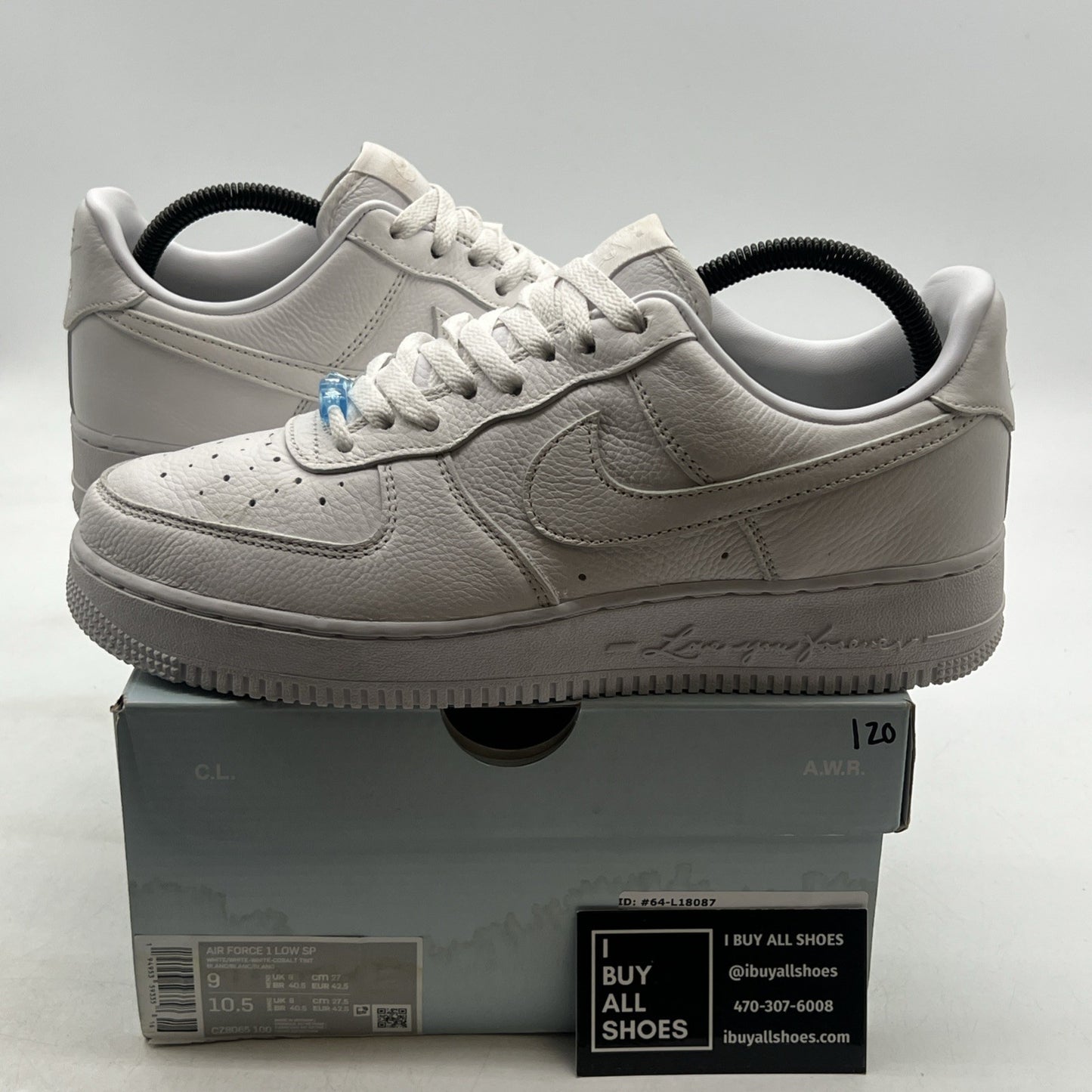 Size 9 - Nike Air Force 1 x NOCTA Low Certified Lover Boy (CZ8065-100)