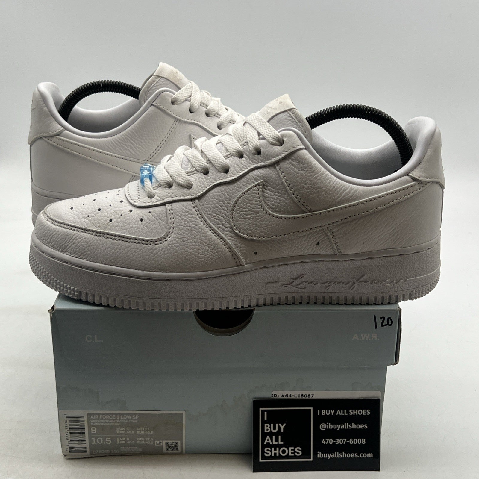 Size 9 - Nike Air Force 1 x NOCTA Low Certified Lover Boy (CZ8065-100)
