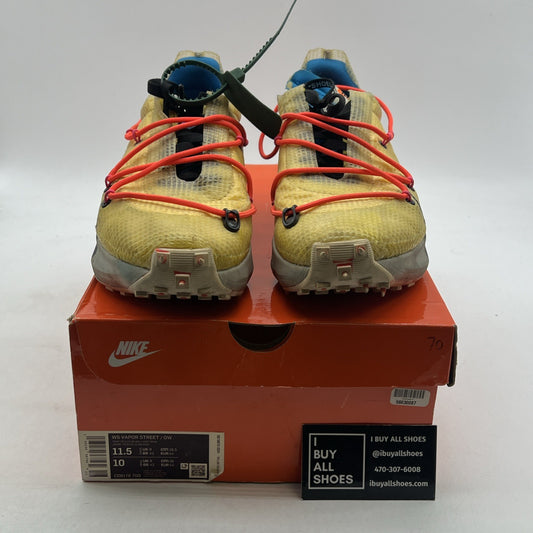 Size 11.5 - Nike Vapor Street x Off-White Low Tour Yellow W (CD8178-700)