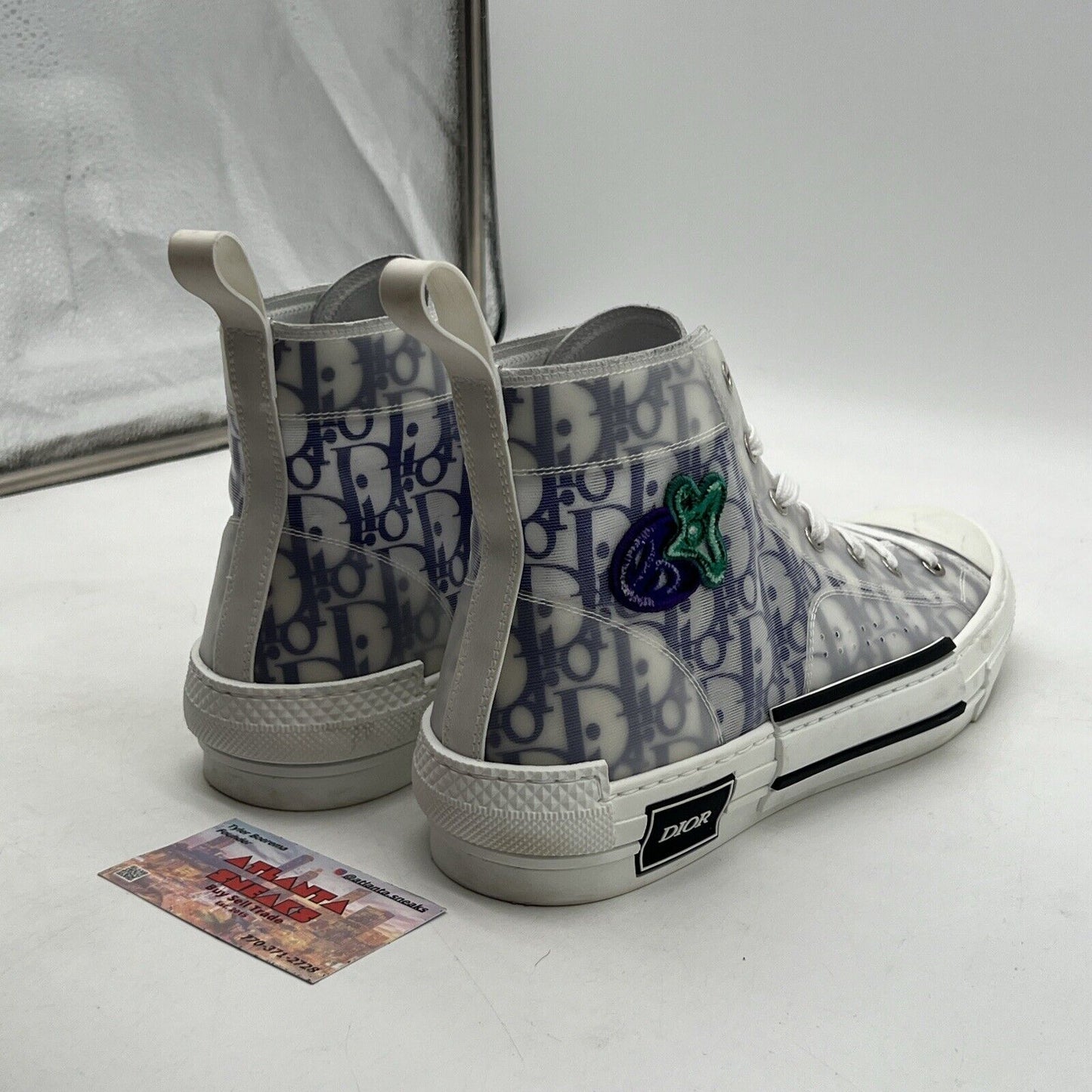 Size 10 - Dior B23 High X Kenny Scharf Purple White Green (3SH118ZKY-H065)