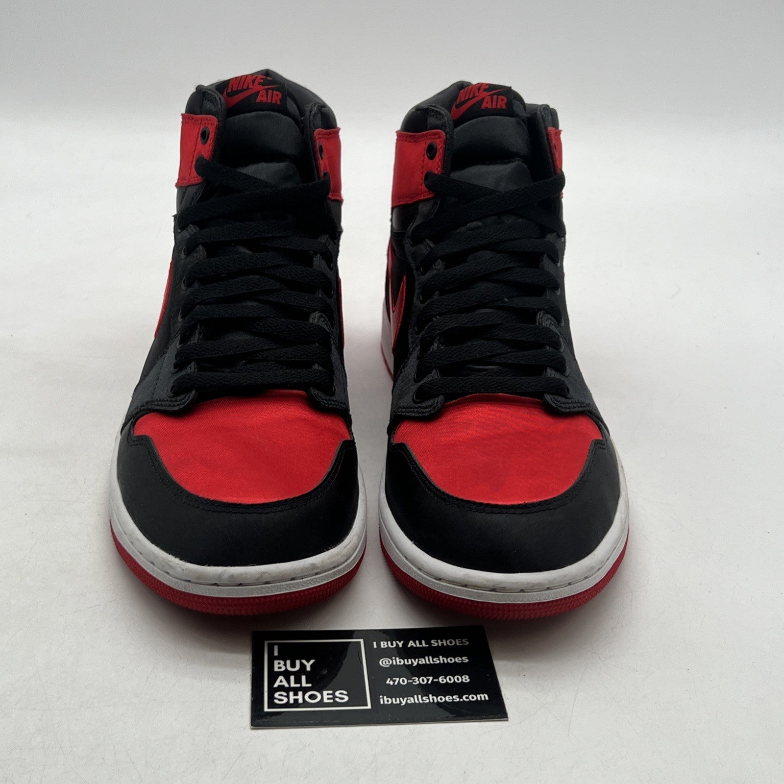 Size 12 - Air Jordan 1 Retro OG 2023 High Satin Bred W (FD4810-061)