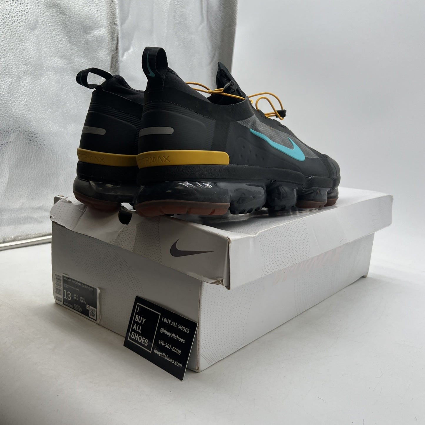 Size 13 - Nike Air VaporMax 2019 Utility Off Noir (BV6351-002)