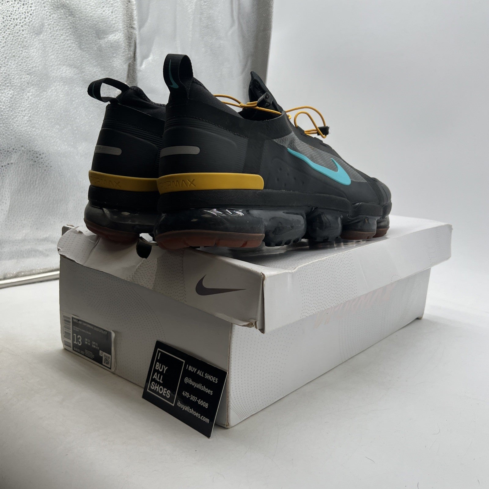 Size 13 - Nike Air VaporMax 2019 Utility Off Noir (BV6351-002)