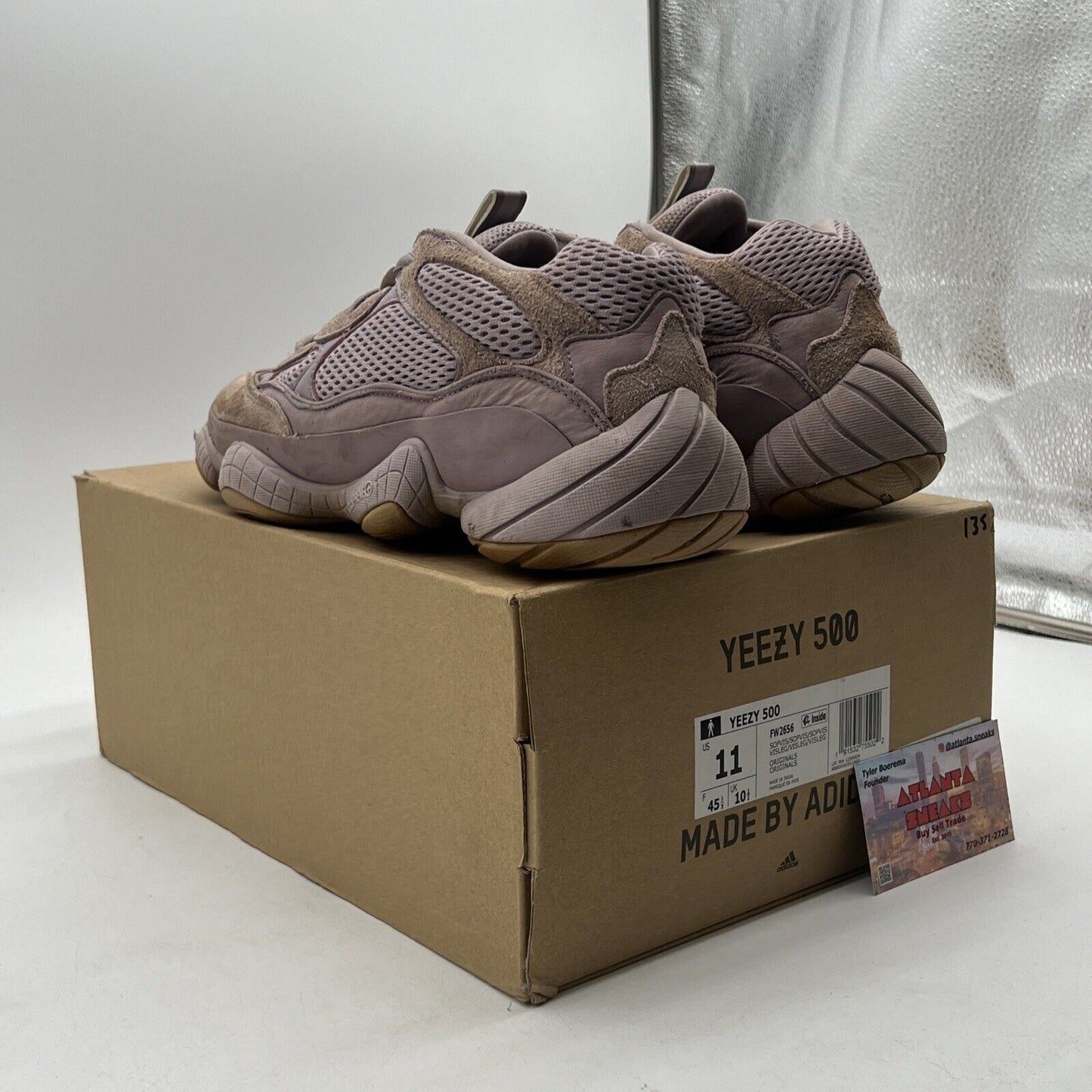 Size 11 - adidas Yeezy 500 Soft Vision (FW2656)