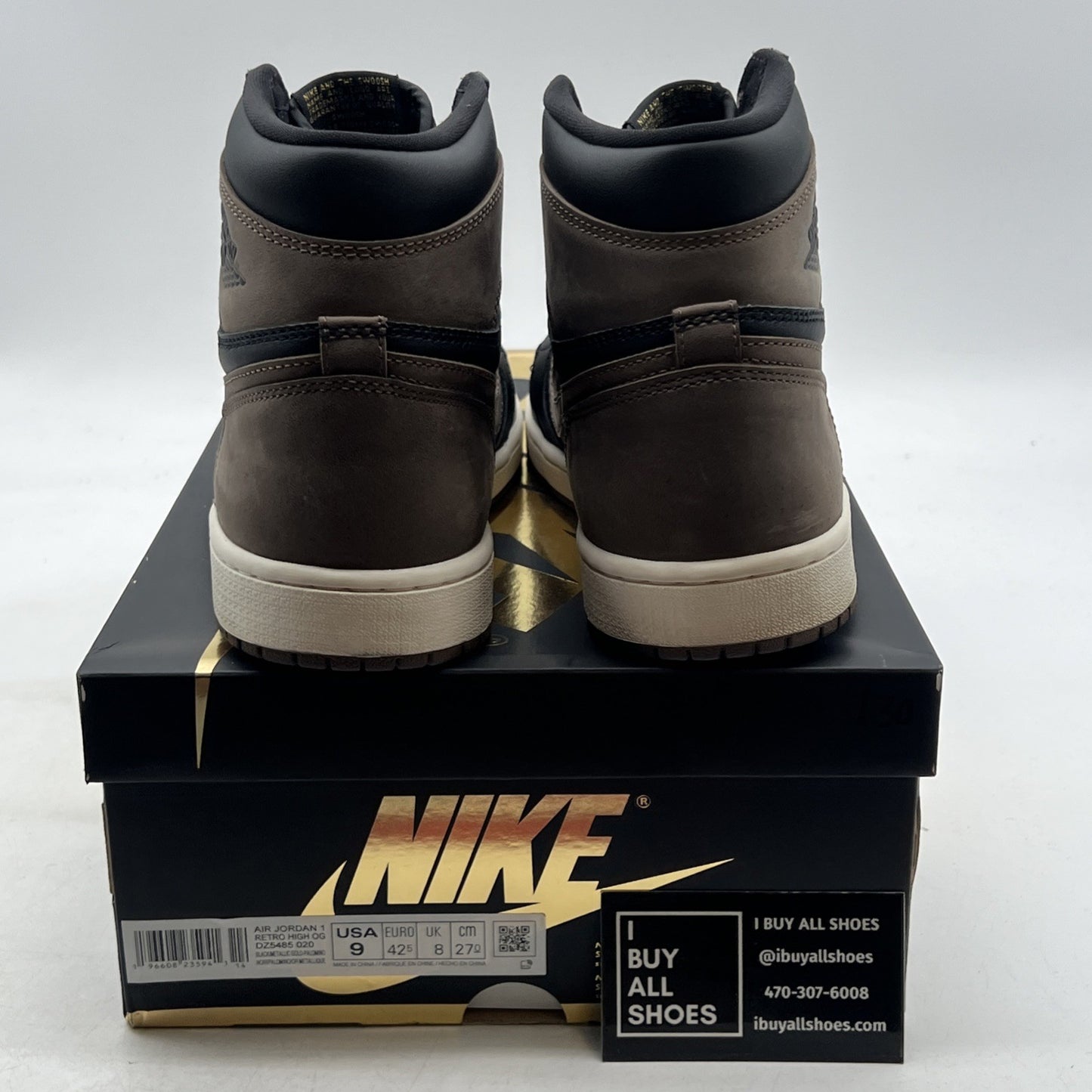 Size 9 - Air Jordan 1 Retro OG High Palomino (DZ5485-020)
