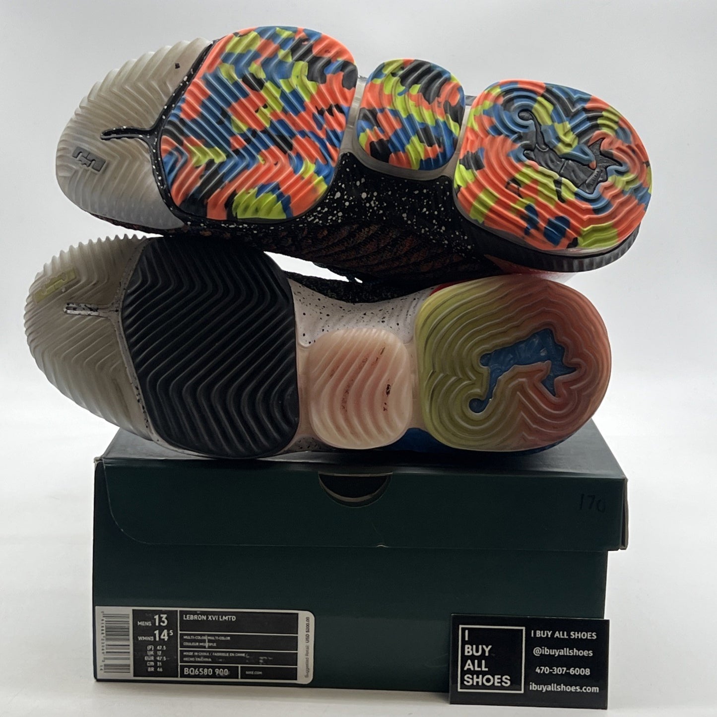 Size 13 - Nike LeBron 16 What The (BQ6580-900)