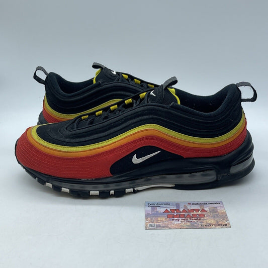 Size 11 - Nike Air Max 97 Hanshin Tigers Black White Yellow Suede (CT4525-001)