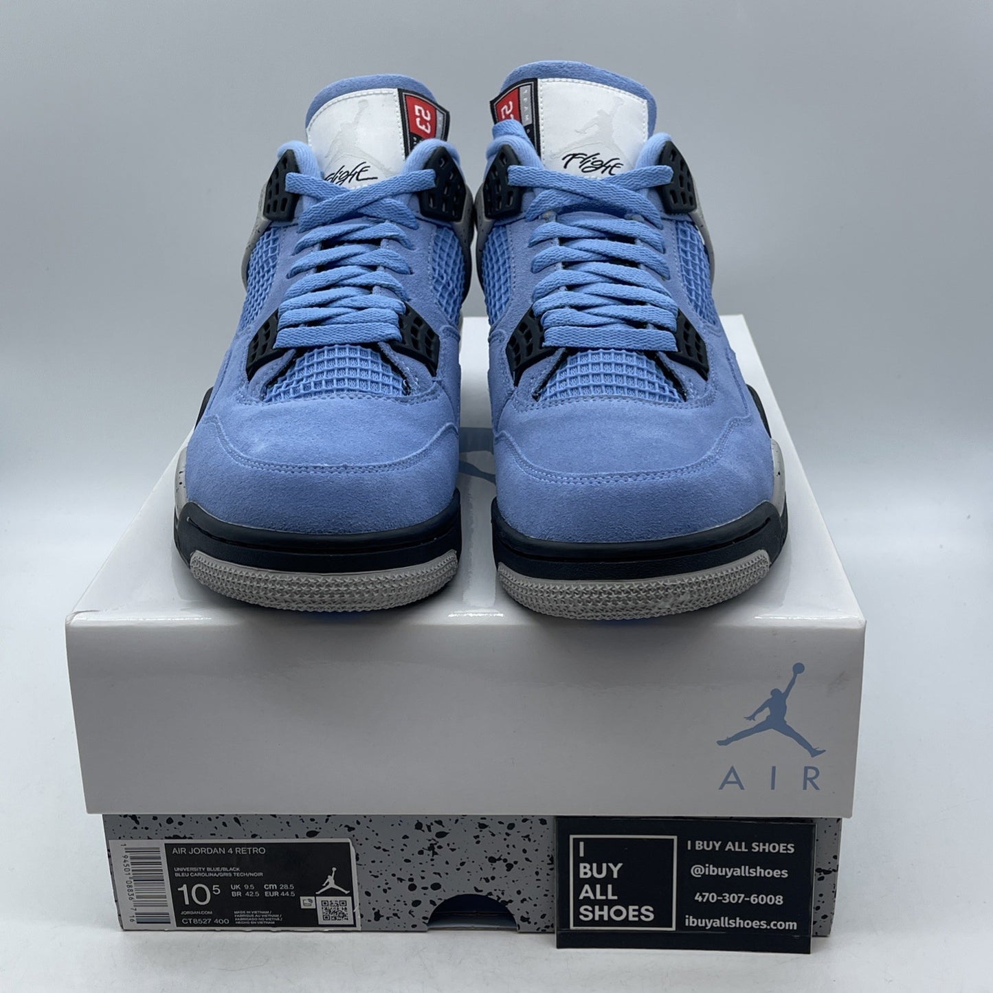 Size 10.5 - Air Jordan 4 Retro Mid University Blue (CT8527-400)