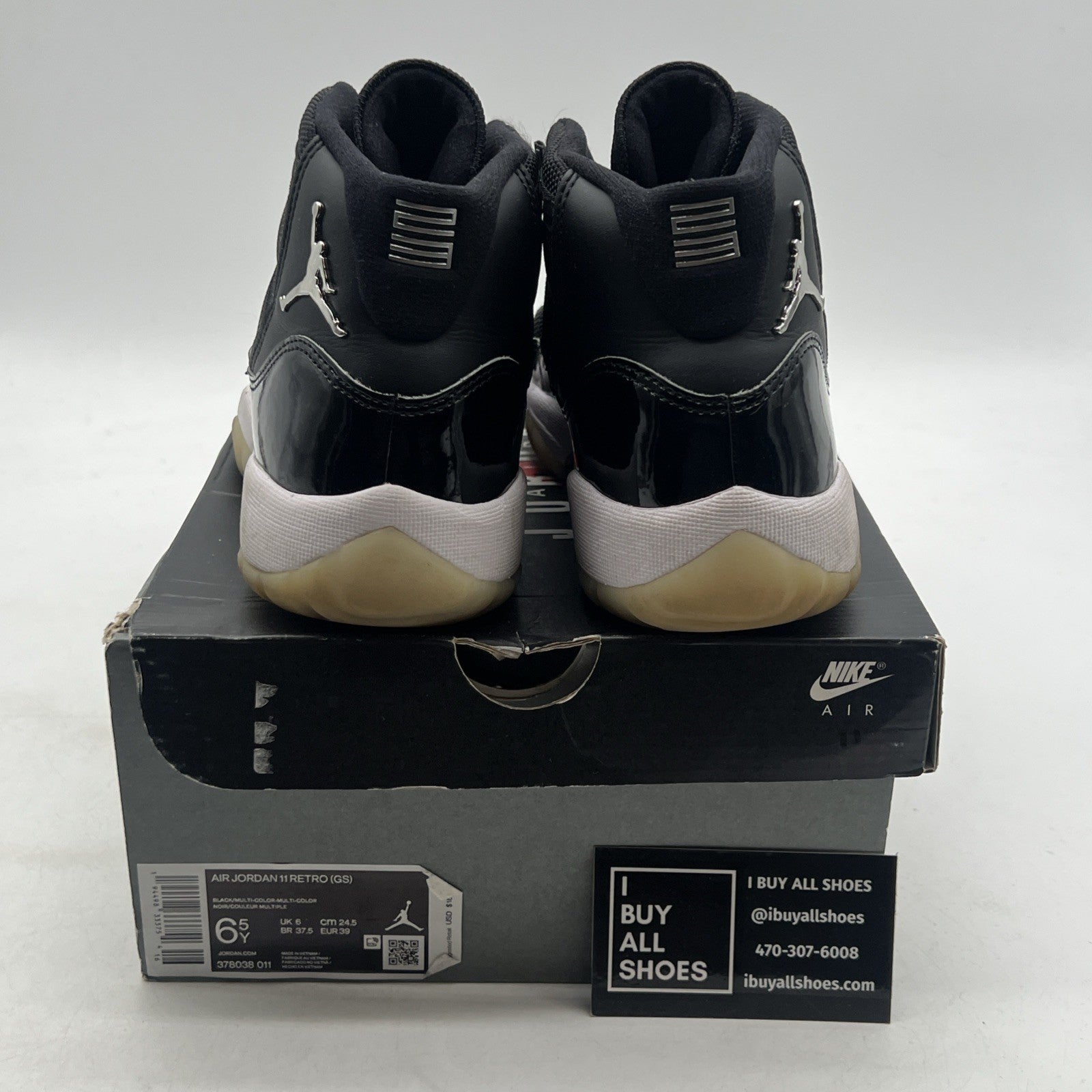 Size 6.5Y - Air Jordan 11 Retro High Jubilee / 25th Anniversary (378038-011)