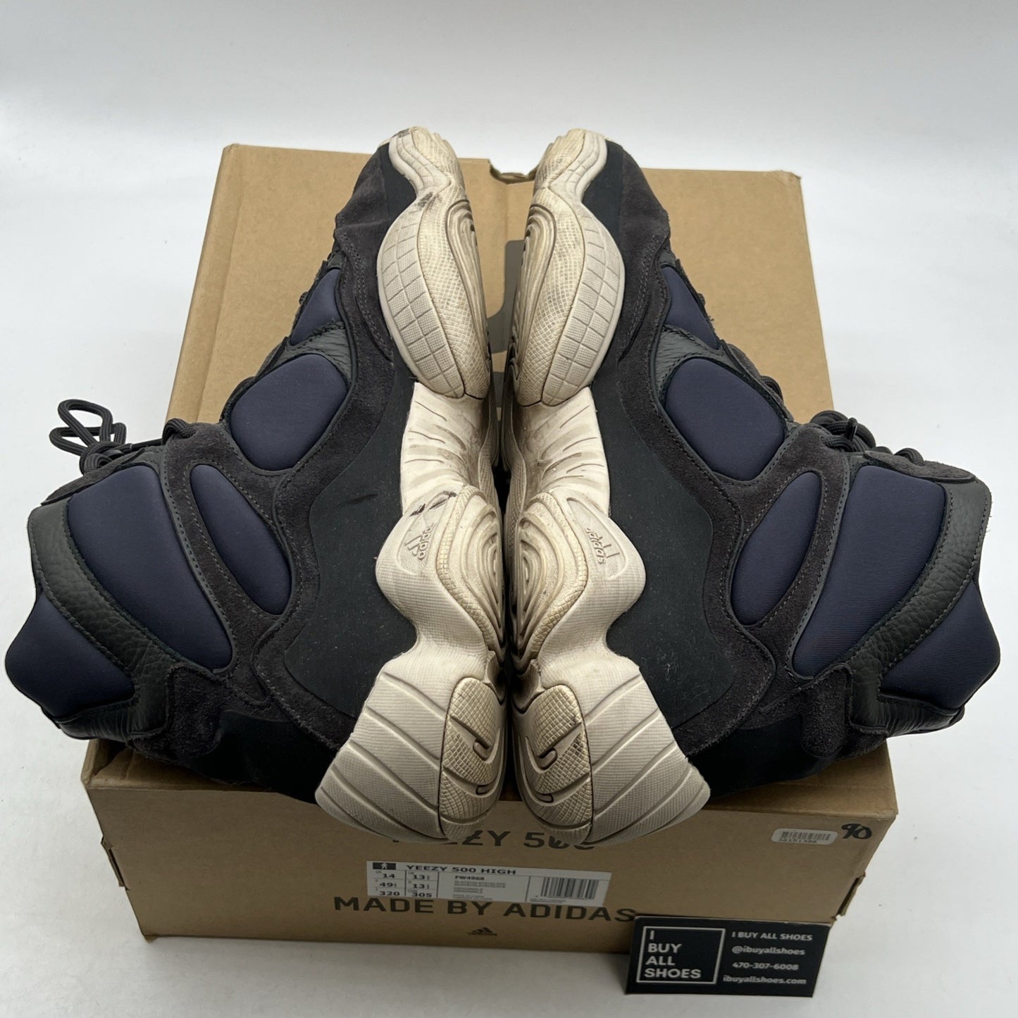 Size 14 - Adidas Yeezy 500 High Slate (FW4968)