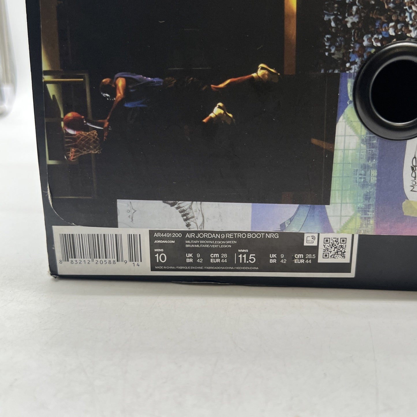 Size 10 - Air Jordan 9 Retro NRG Beef And Broccoli 2018 (AR4491-200)