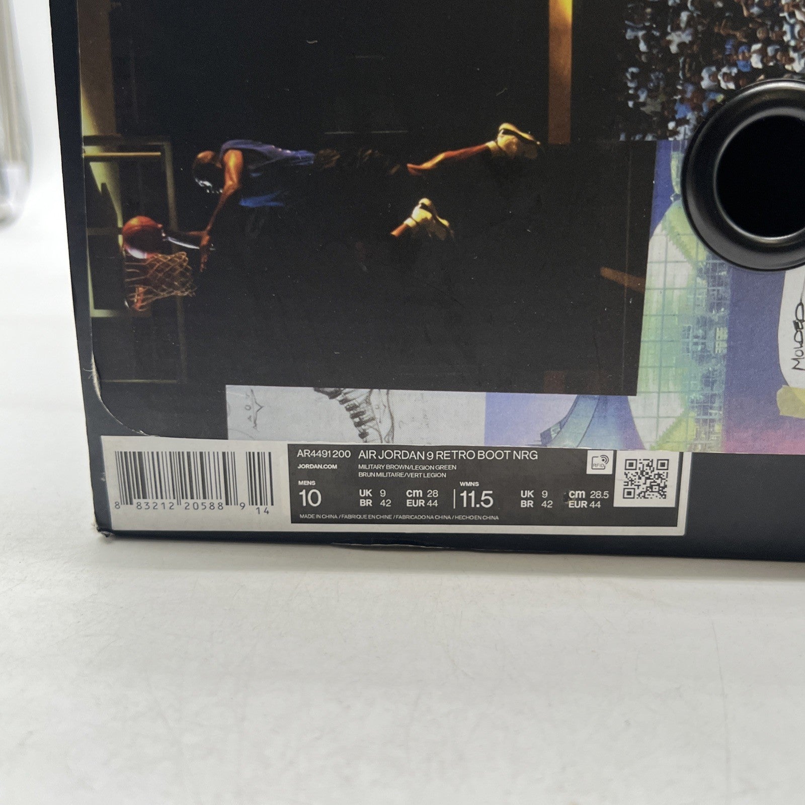 Size 10 - Air Jordan 9 Retro NRG Beef And Broccoli 2018 (AR4491-200)