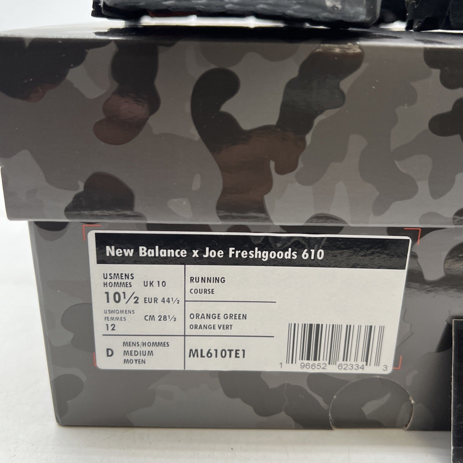Size 10.5 - New Balance Joe Freshgoods x 610 Lil' Swamps (ML610TE1)