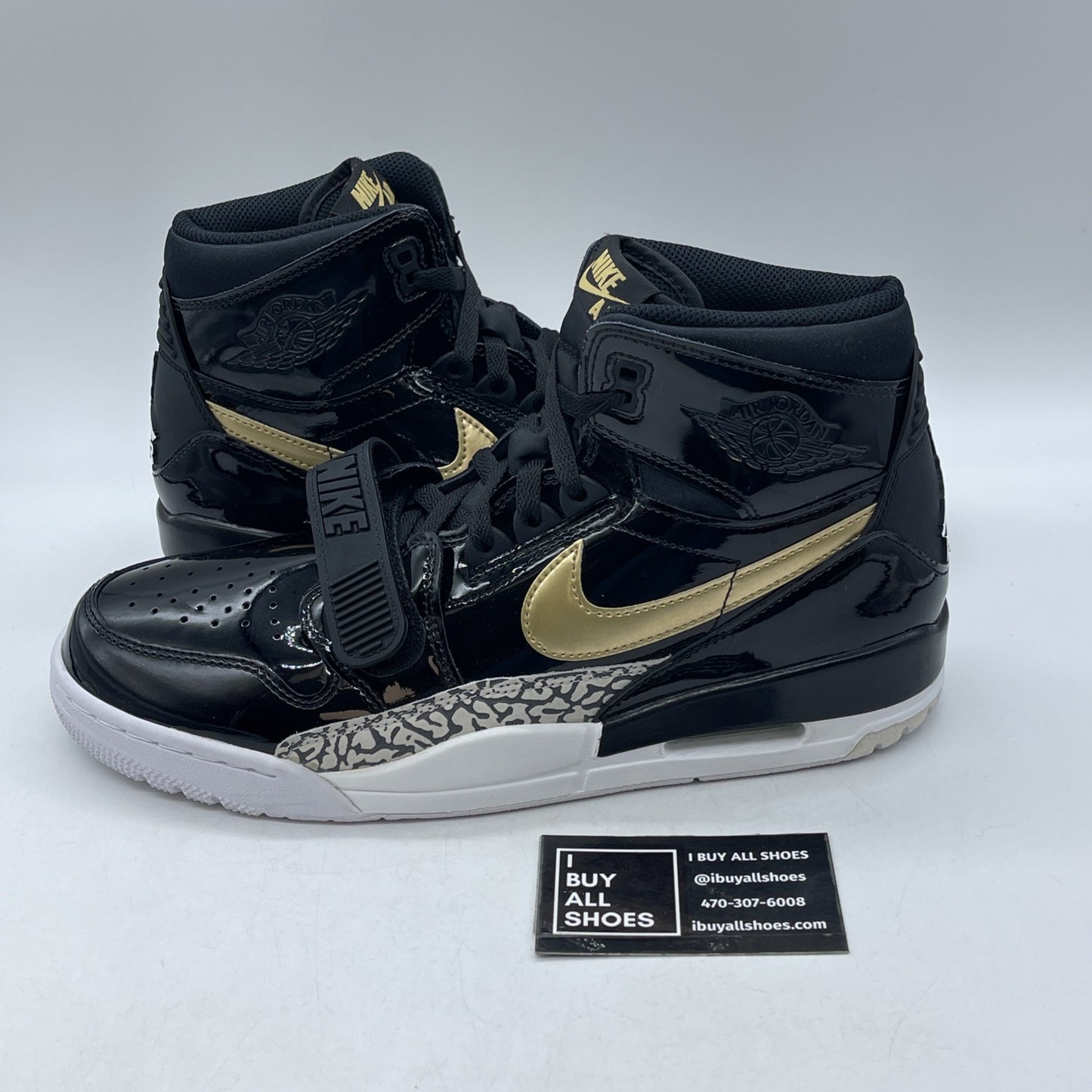 Size 11 - Air Jordan Legacy 312 Black Gold (AV3922-007)