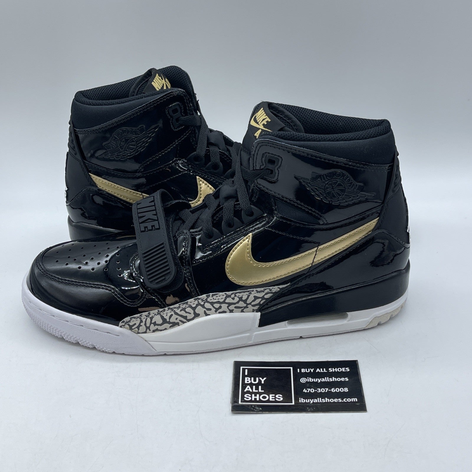 Size 11 - Air Jordan Legacy 312 Black Gold (AV3922-007)