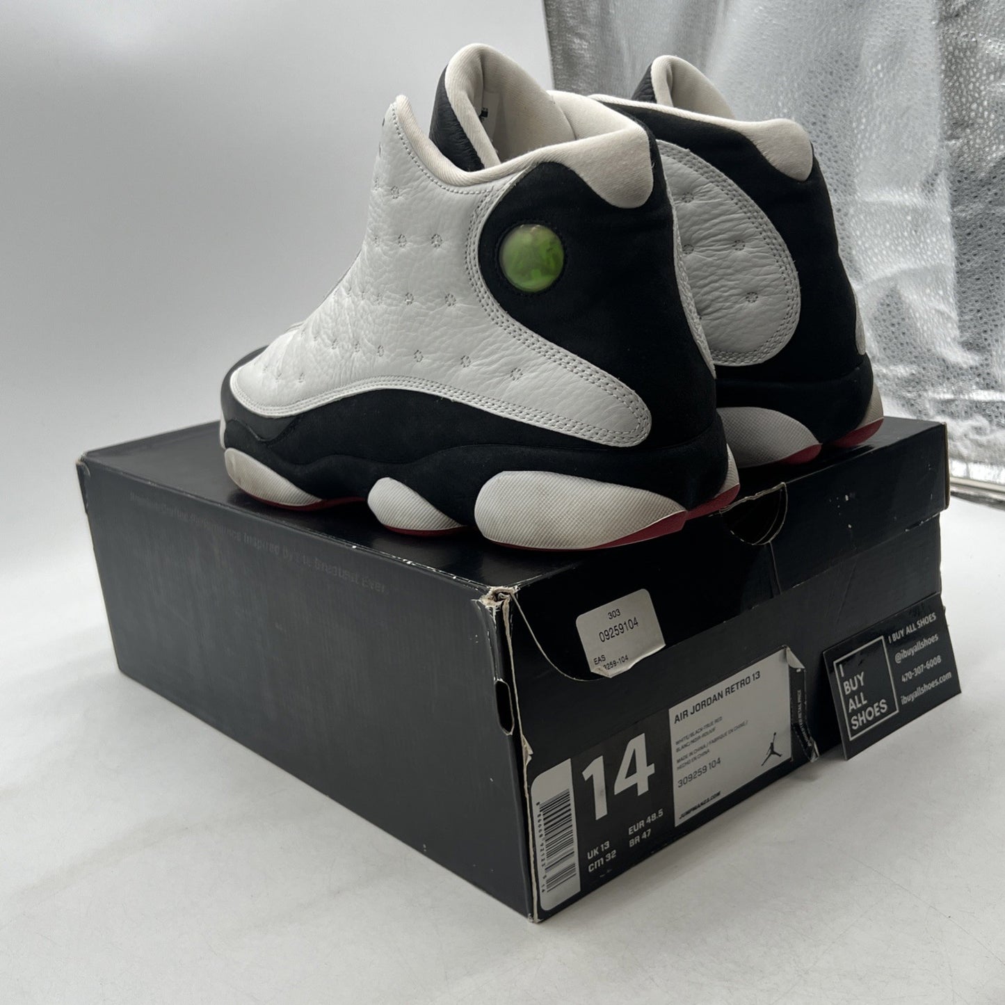 Size 14 - Air Jordan 13 Retro 2013 He Got Game (309259-104)