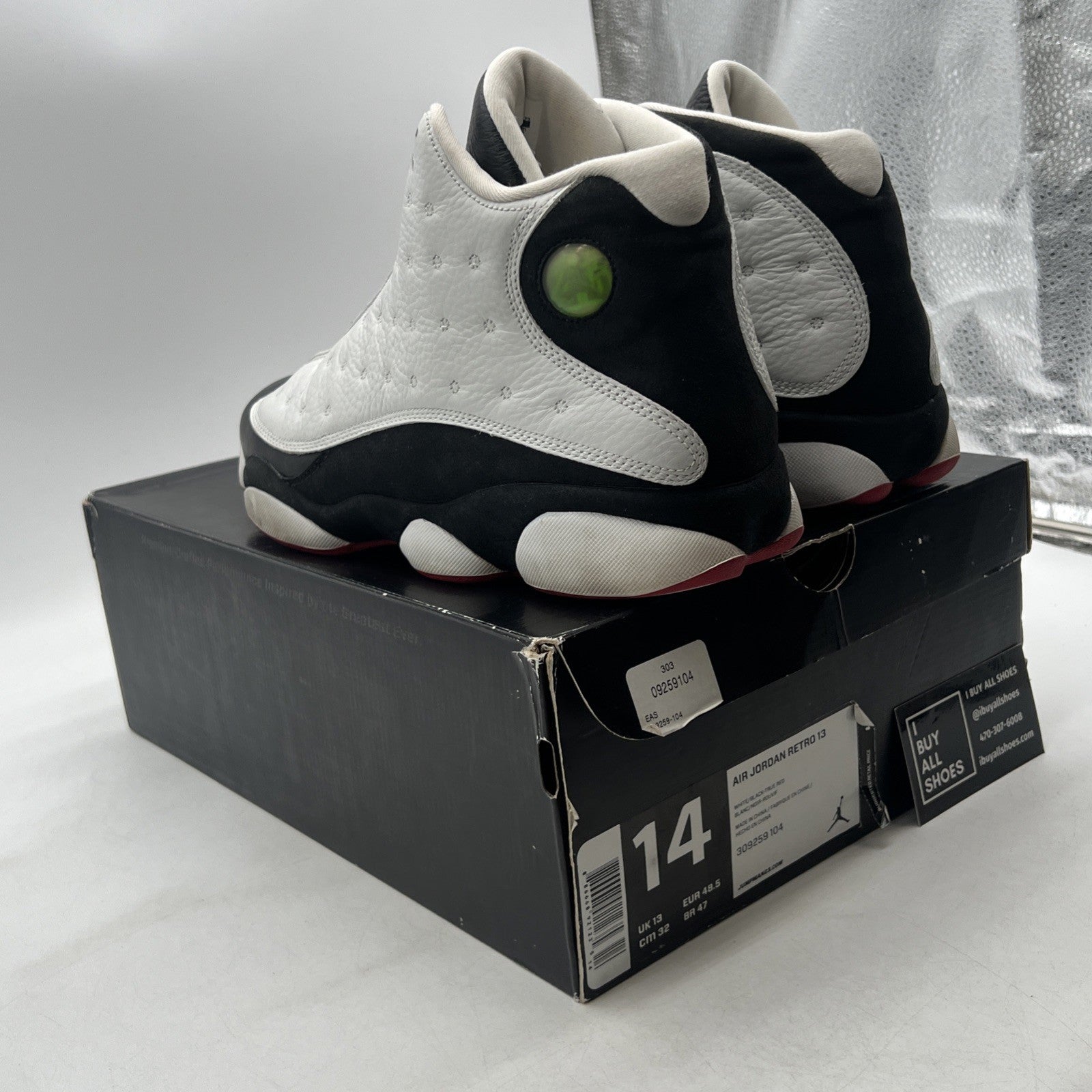 Size 14 - Air Jordan 13 Retro 2013 He Got Game (309259-104)