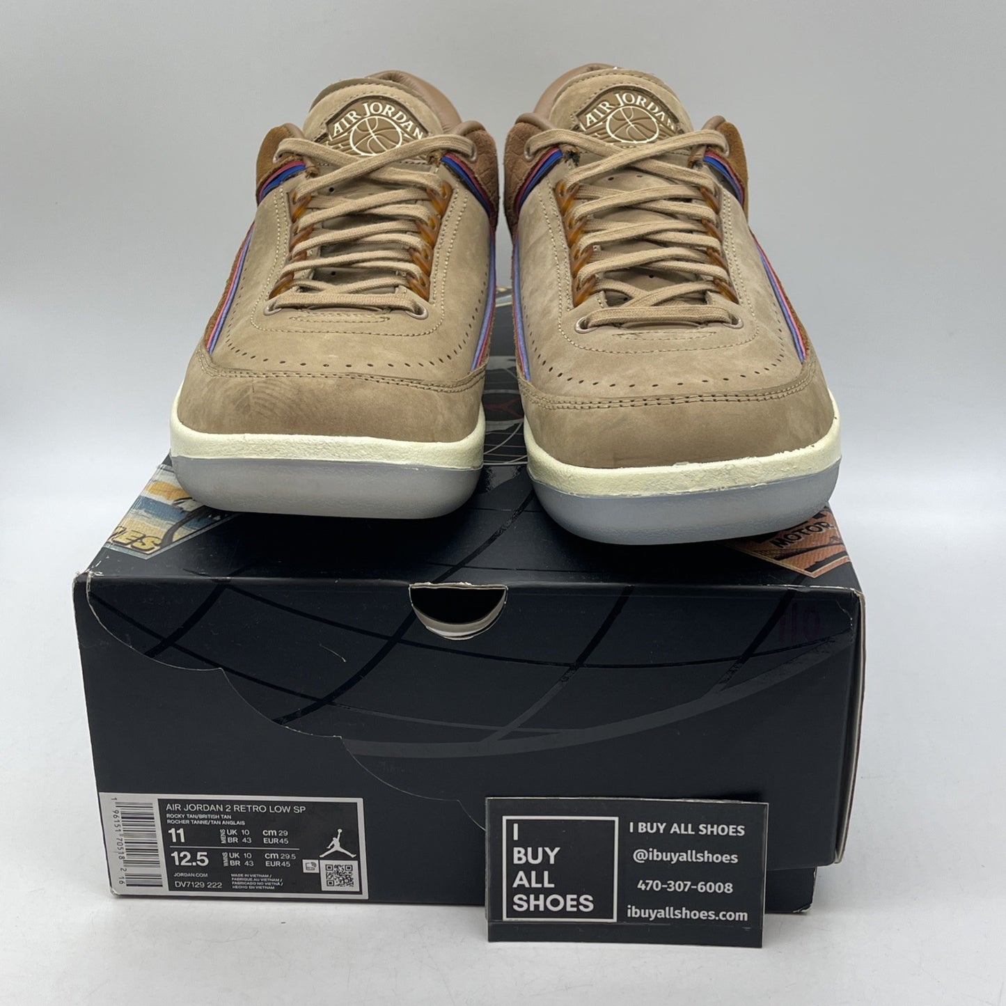 Size 11 - Nike Air Jordan 2 Retro Low Two 18 Brown (DV7129-222)