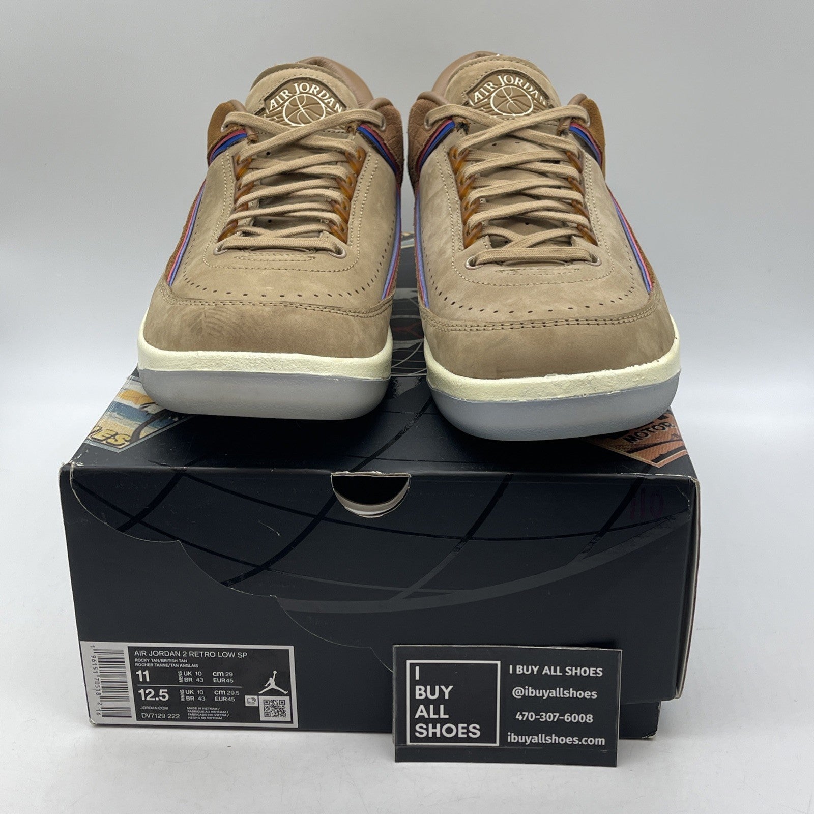 Size 11 - Nike Air Jordan 2 Retro Low Two 18 Brown (DV7129-222)