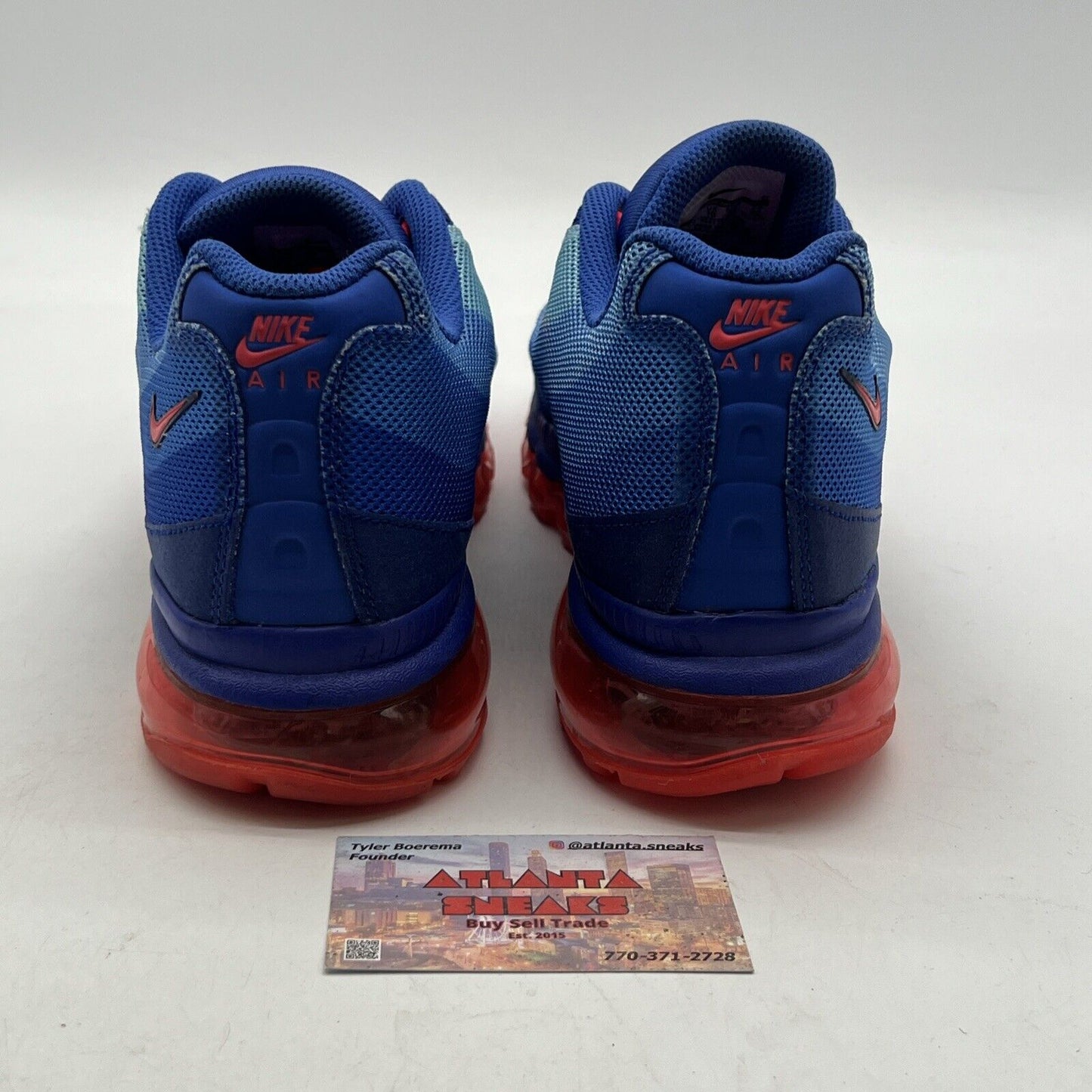 Size 11 - Nike Air Max 95 Dynamic Flywire Ultramarine Royal (554714-464)