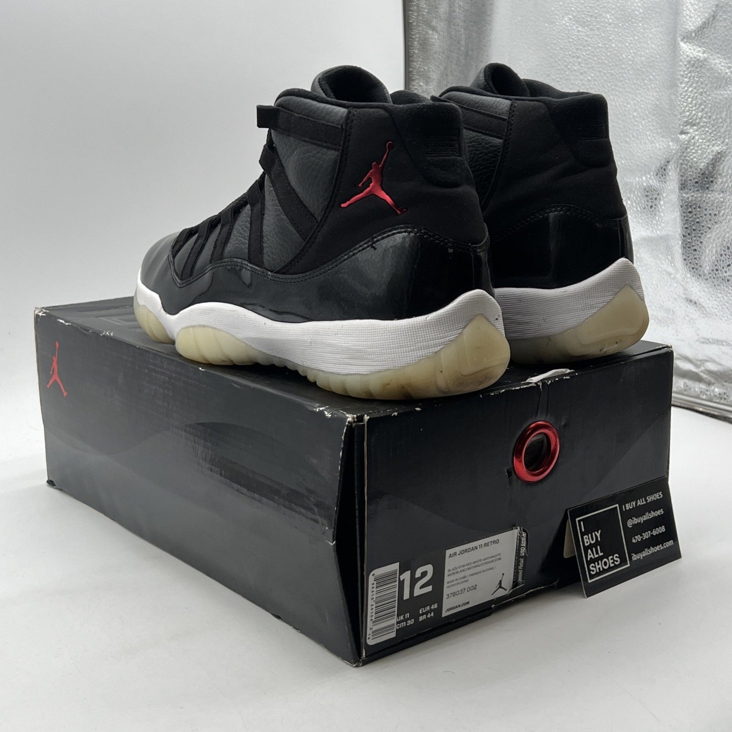 Size 12 - Air Jordan 11 Retro 72-10 2015 (378037-002)