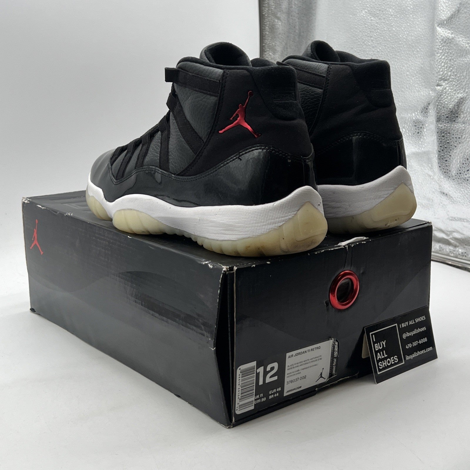 Size 12 - Air Jordan 11 Retro 72-10 2015 (378037-002)