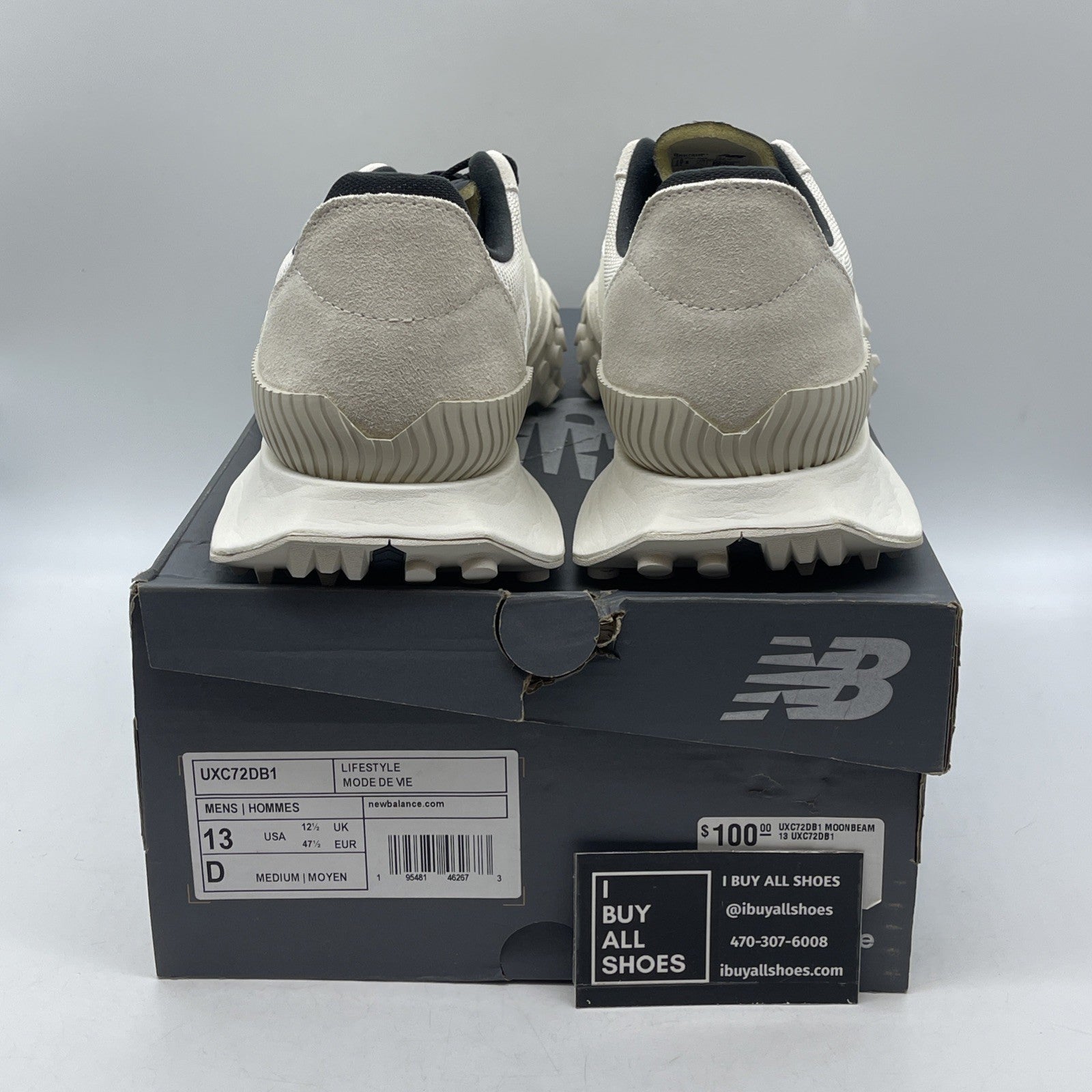 Size 13 - New Balance XC-72 Moonbeam (UXC72DB1)
